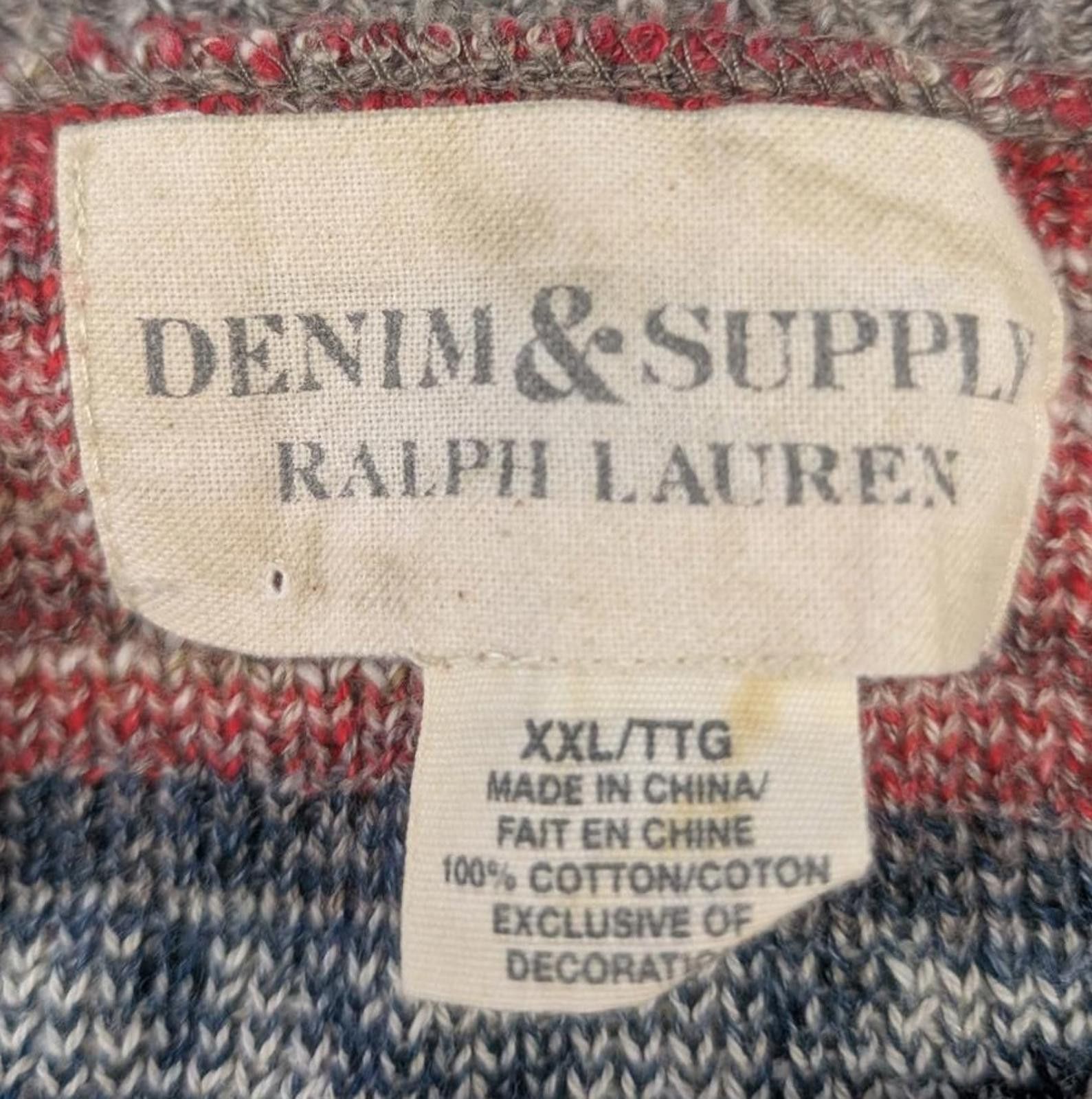 Polo Ralph Lauren 2000s Ralph Lauren Denim & Supply Aztec Pattern knit sweater Size US XXL / EU 58 / 5 - 4 Thumbnail
