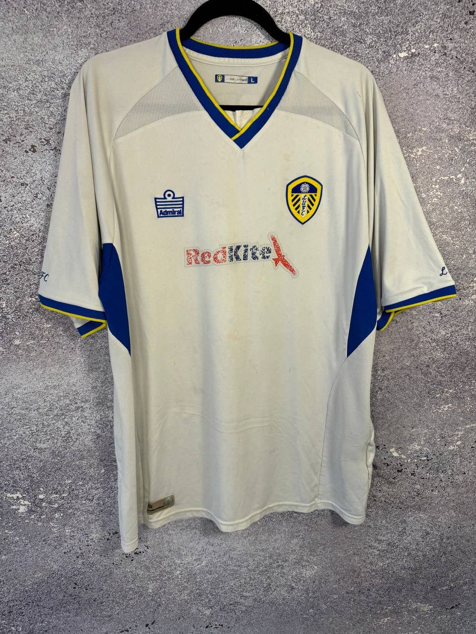Vintage KANDOL Leeds United 2007/08 Admiral Soccer Jersey Size US L / EU 52-54 / 3 - 4 Thumbnail