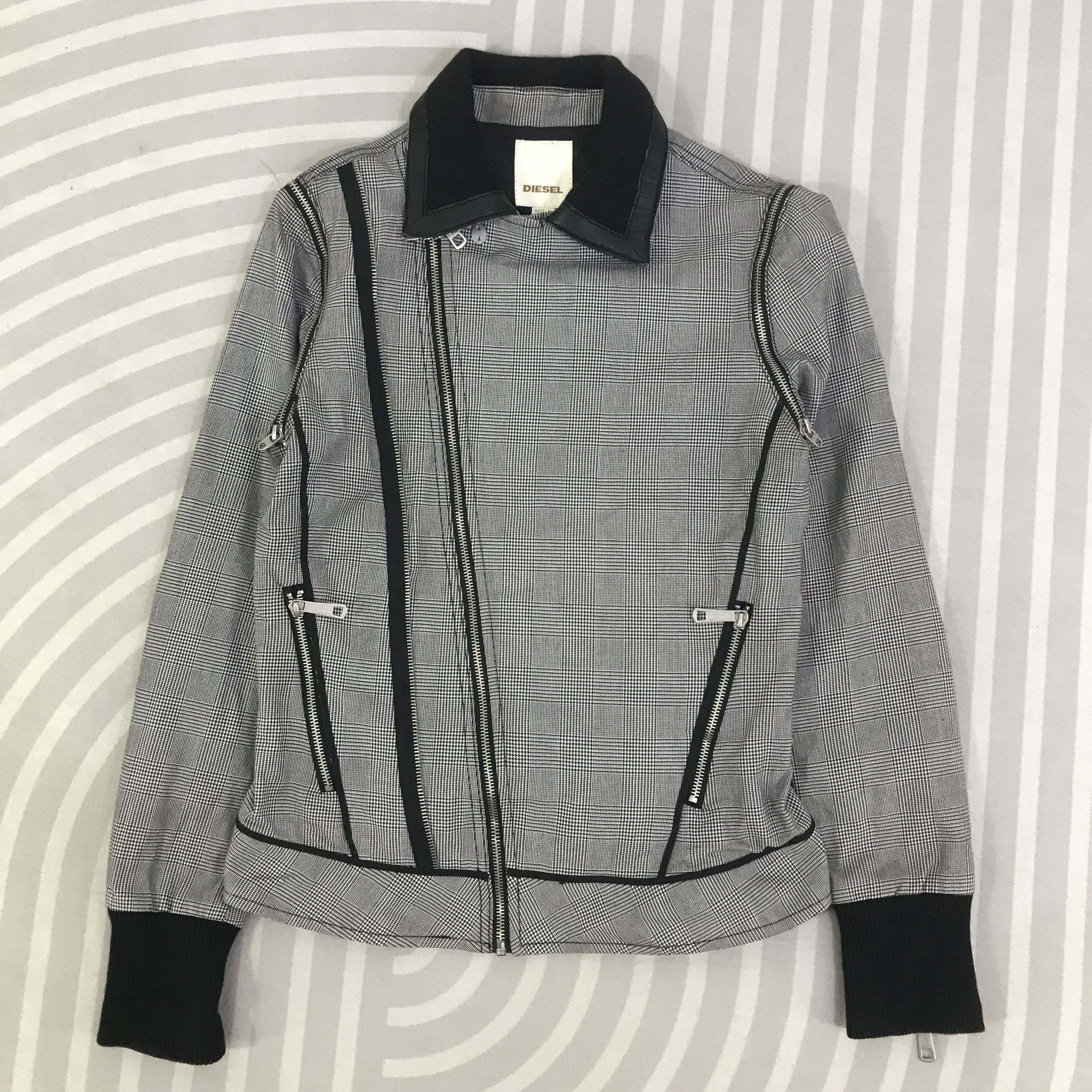 Diesel Vintage Diesel Double zipJacket K128B19 Size US M / EU 48-50 / 2 - 1 Thumbnail