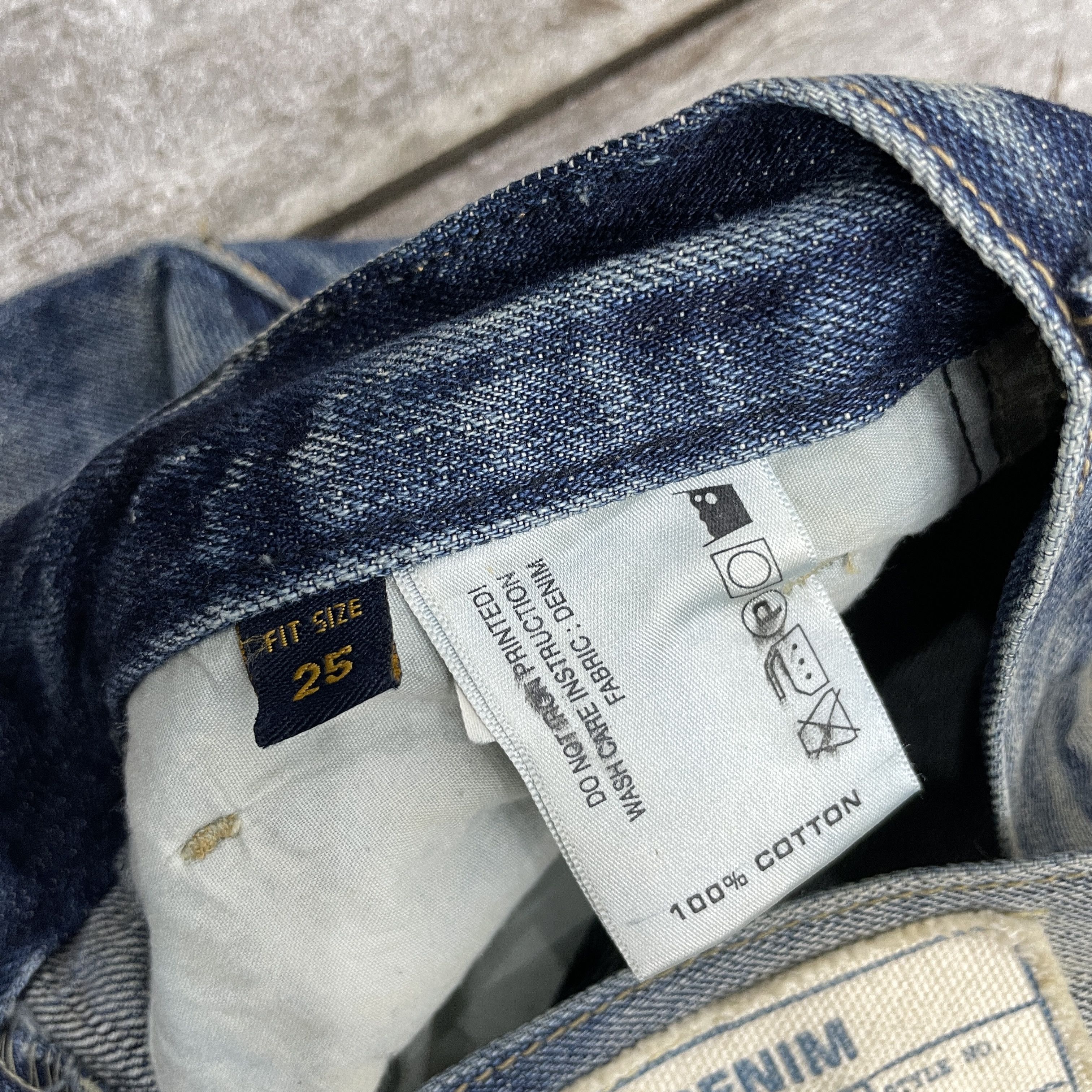 Japanese Brand × Vintage Vintage Nikisix Blue Denim Distressed Jeans - WC308 Size US 30 / EU 46 - 9 Thumbnail