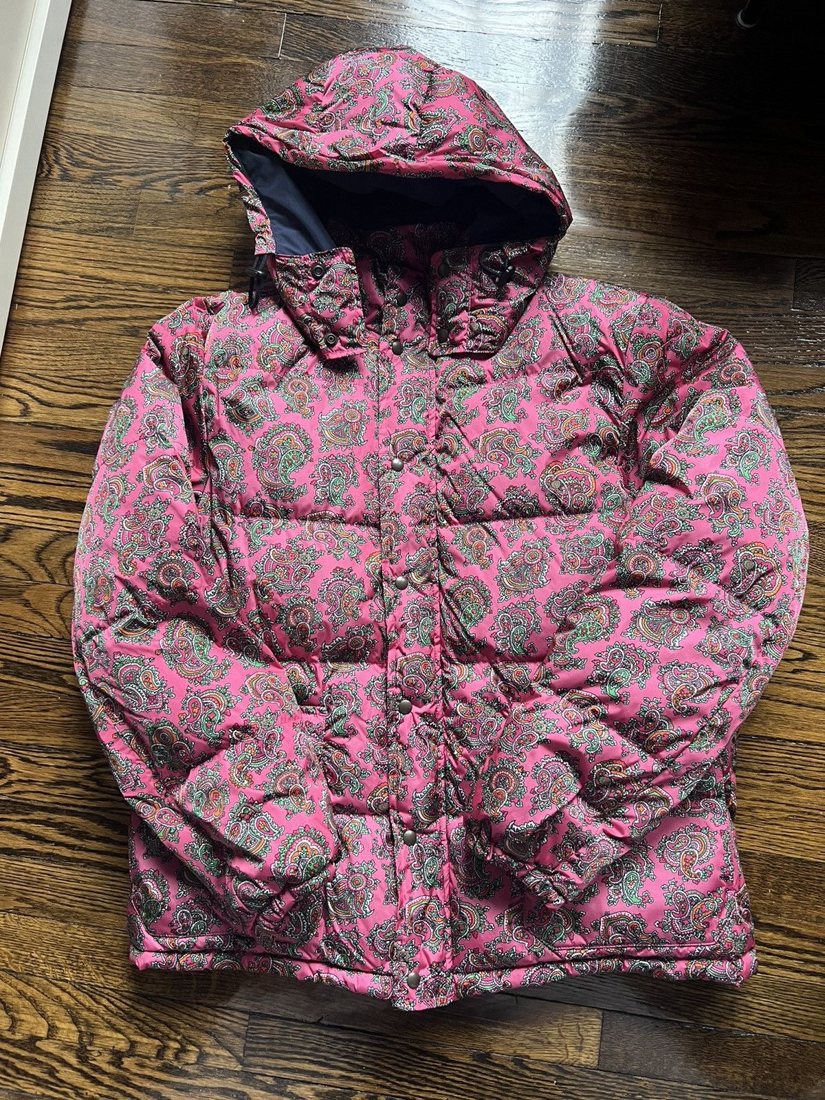 Paisley Noah Cashball Puffer Vest Pink Noah Paisley Cashball 