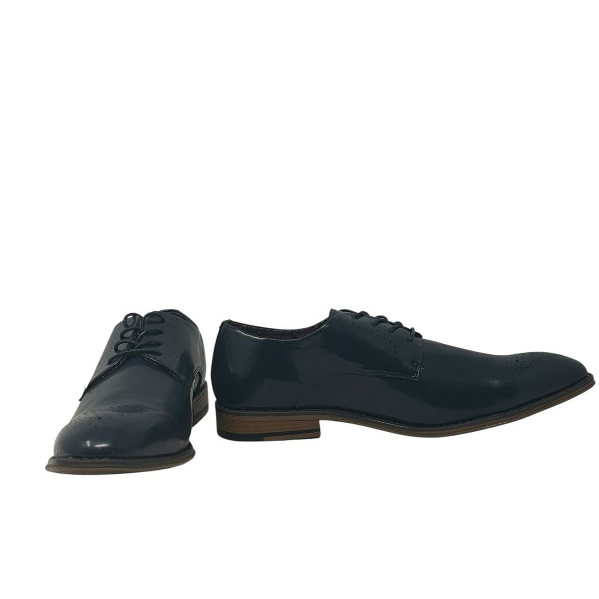 Madden NYC Madden Cratik Derby navy oxford dress shoes size 12 Size US 12 / EU 45 - 3 Thumbnail