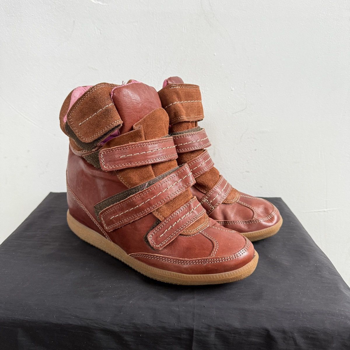 Vintage Y2K Ten Point Wedge Sneakers Size US 8 / IT 38 - 3 Thumbnail