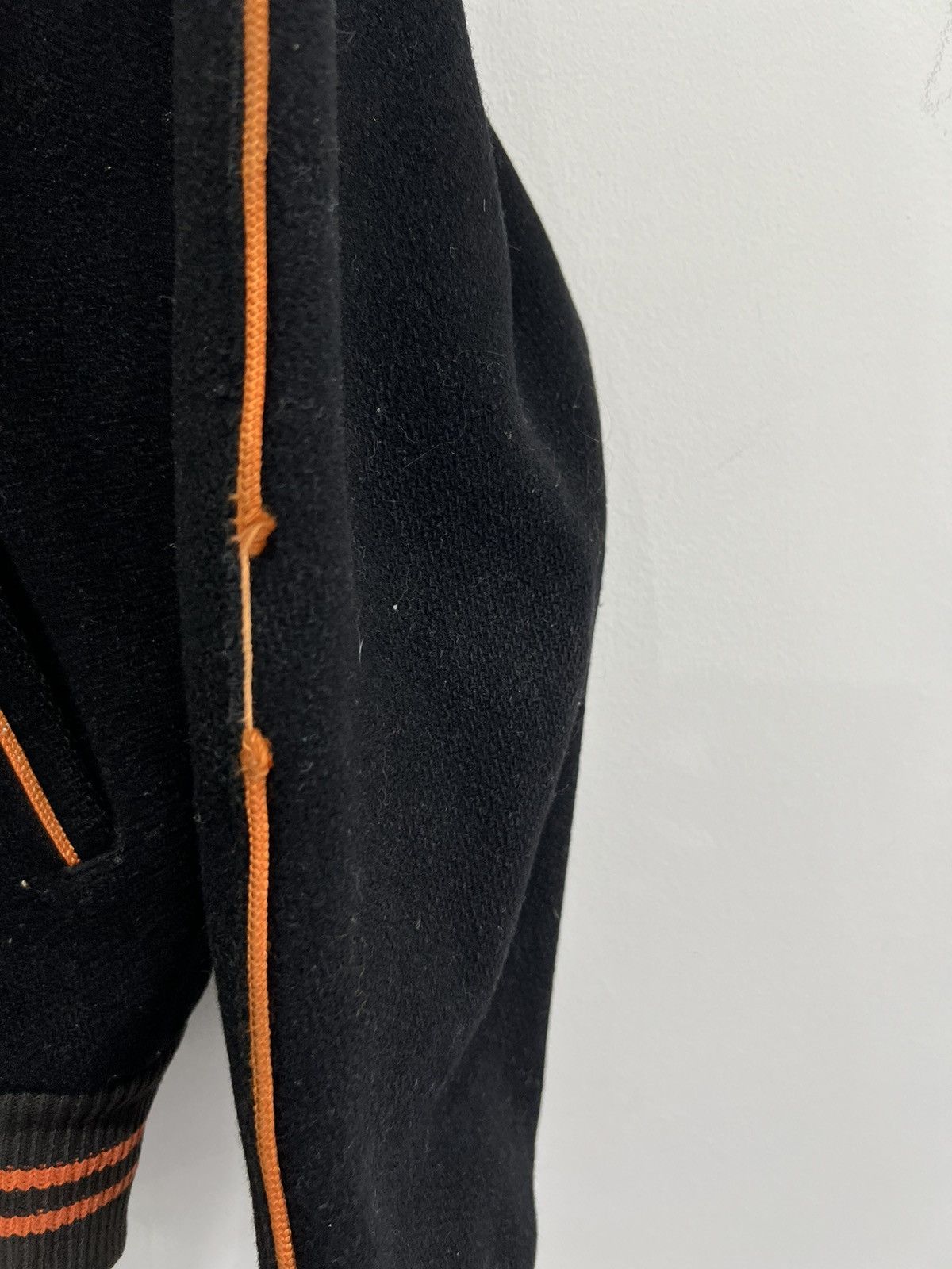 Vintage Vintage 1950s 60s Letterman Varsity Blank Wool Jacket sz 36 Size US S / EU 44-46 / 1 - 3 Thumbnail