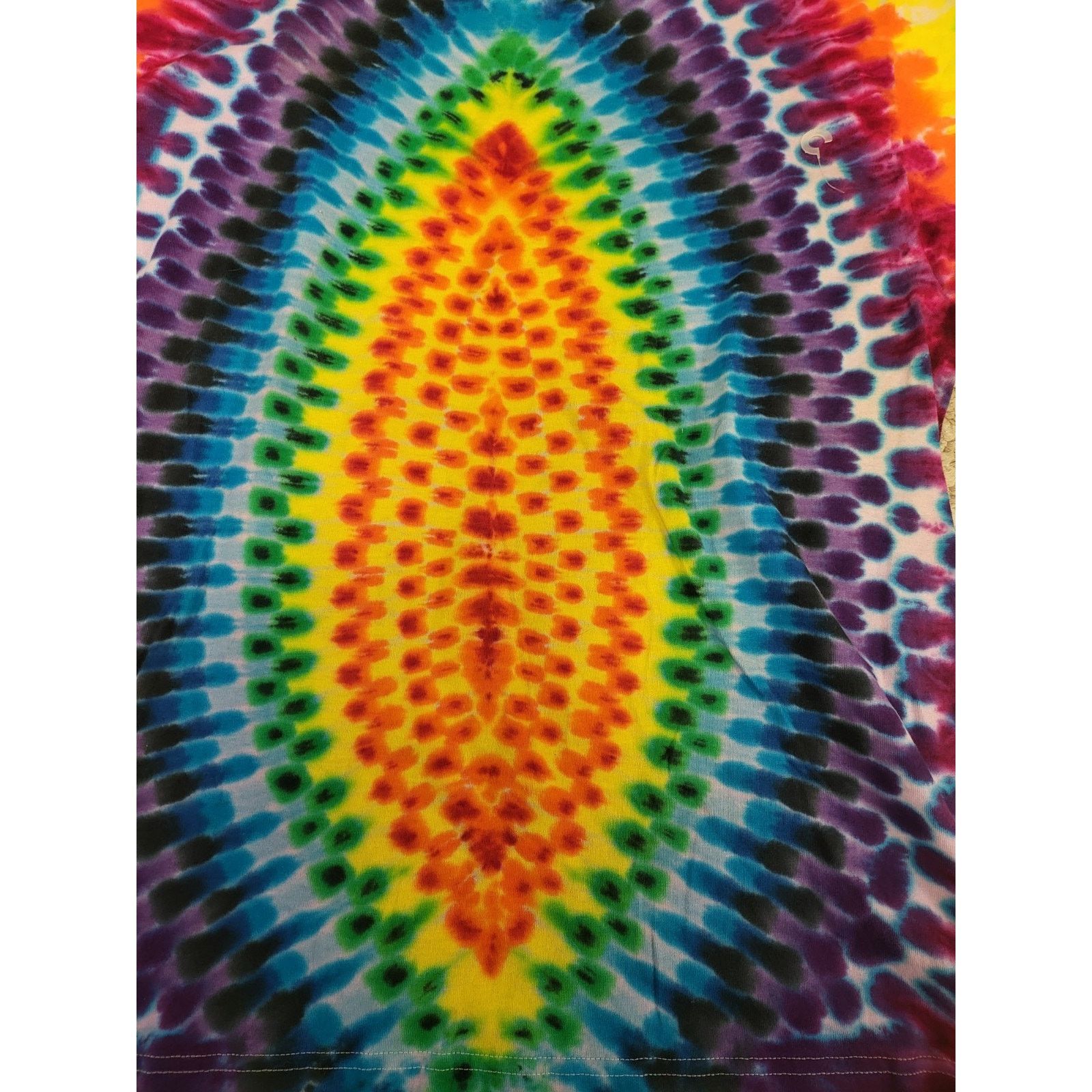 Lee Vintage Lee Tie Dye Size Large Rainbow Short Sleeve T-Shirt Size US L / EU 52-54 / 3 - 2 Thumbnail