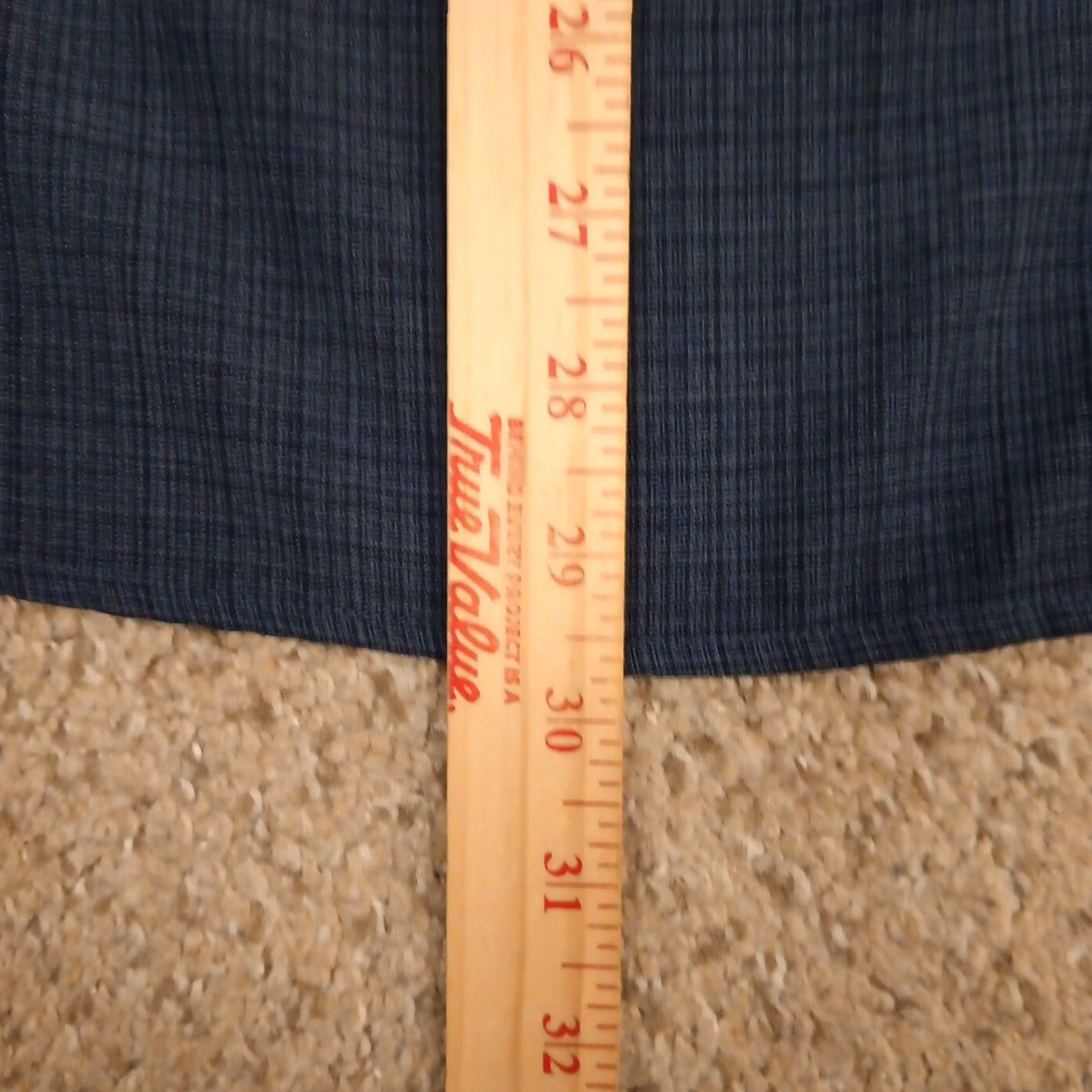 Vintage Eterno Shirt Mens Size 16 Blue Plaid Long Sleeve Button Up Cotton Blend Size US L / EU 52-54 / 3 - 7 Thumbnail