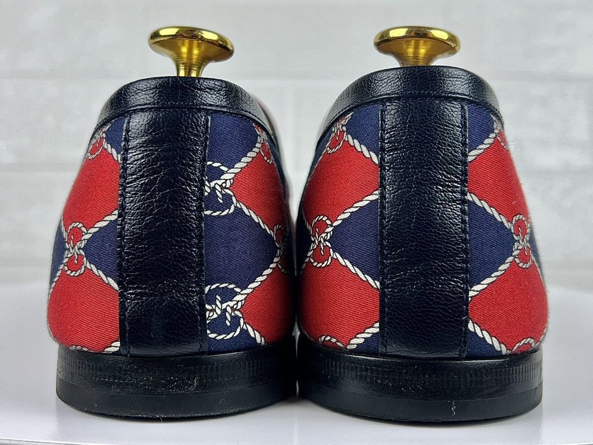 Gucci GUCCI Loafers Leather Shoes Jordaan Horsebit GG Monogram Size US 9 / EU 42 - 13 Thumbnail