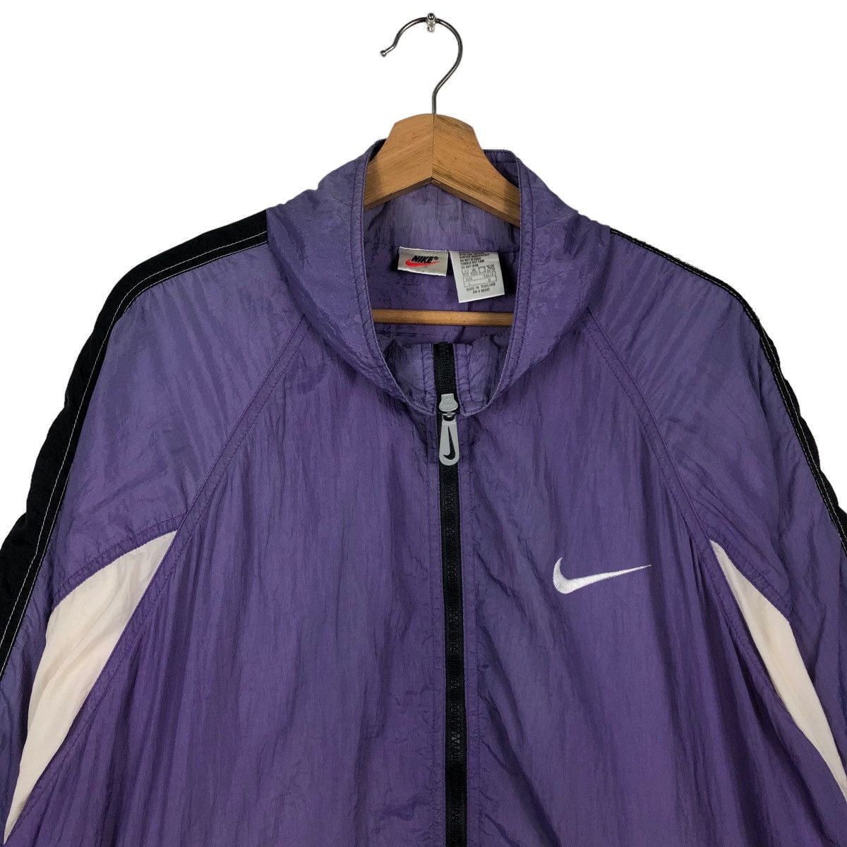 Nike × Vintage 🔥90’s Vintage Nike Jacket Big Logo Swoosh Size US L / EU 52-54 / 3 - 2 Thumbnail
