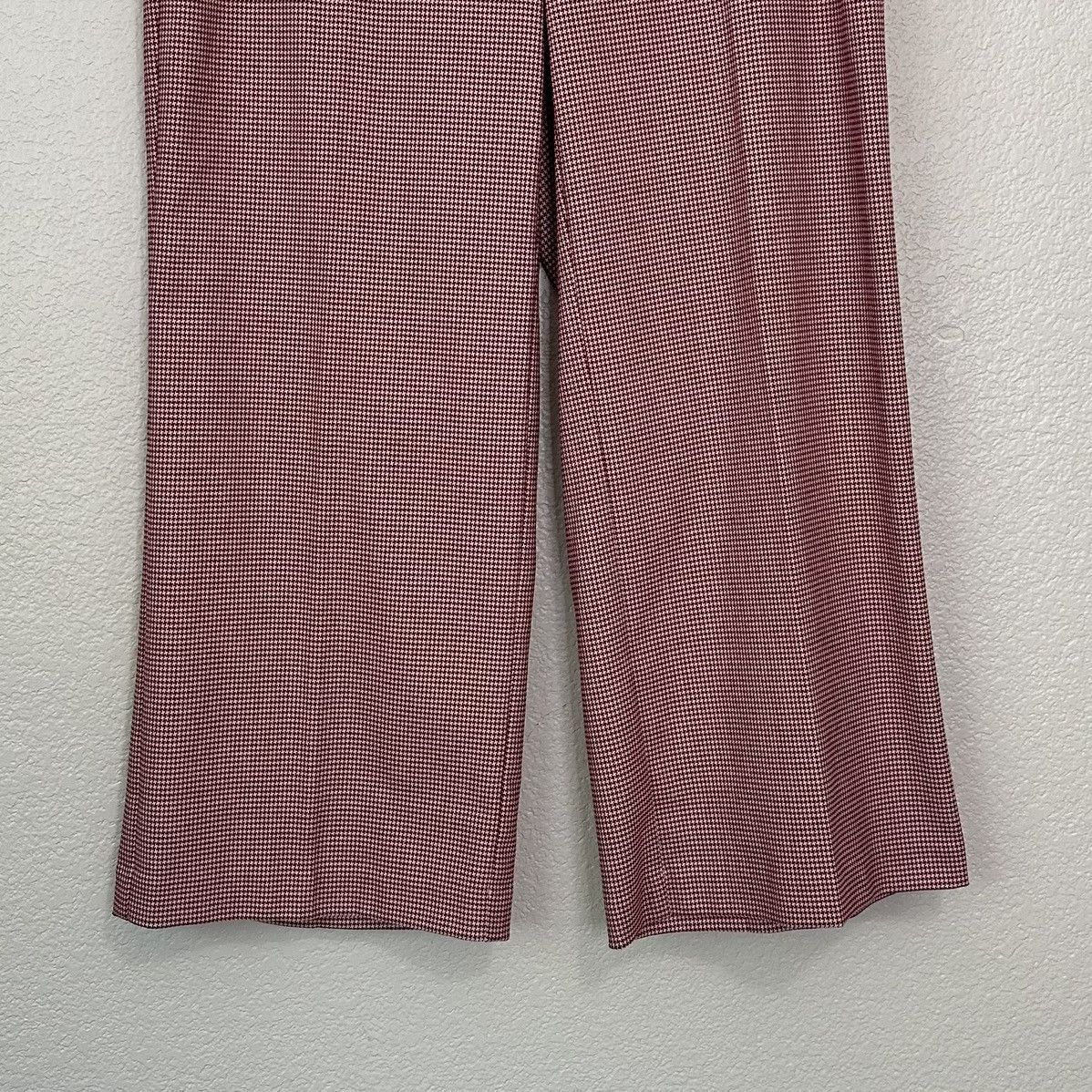 Other NWT J. Jill Houndstooth Wide Leg Crop Pants Size 34" / US 12 / IT 48 - 5 Thumbnail