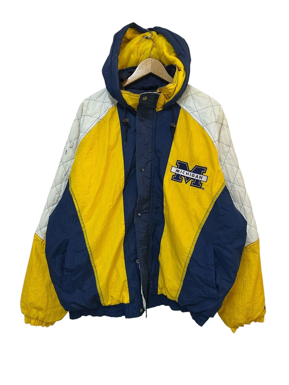Starter Vintage starter Michigan Winter Jacket Size US L / EU 52-54 / 3 - 2 Thumbnail