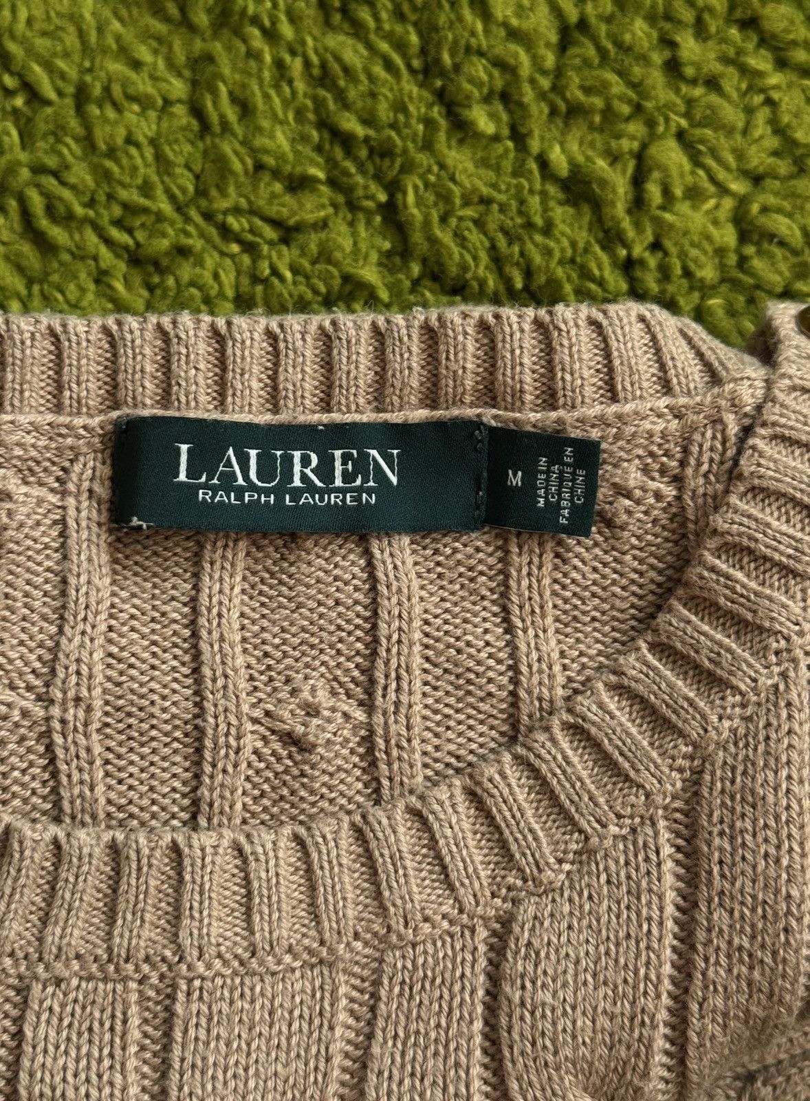 Ralph Lauren Lauren Ralph Lauren cable knit oldmoney style sweater Size M / US 6-8 / IT 42-44 - 4 Thumbnail