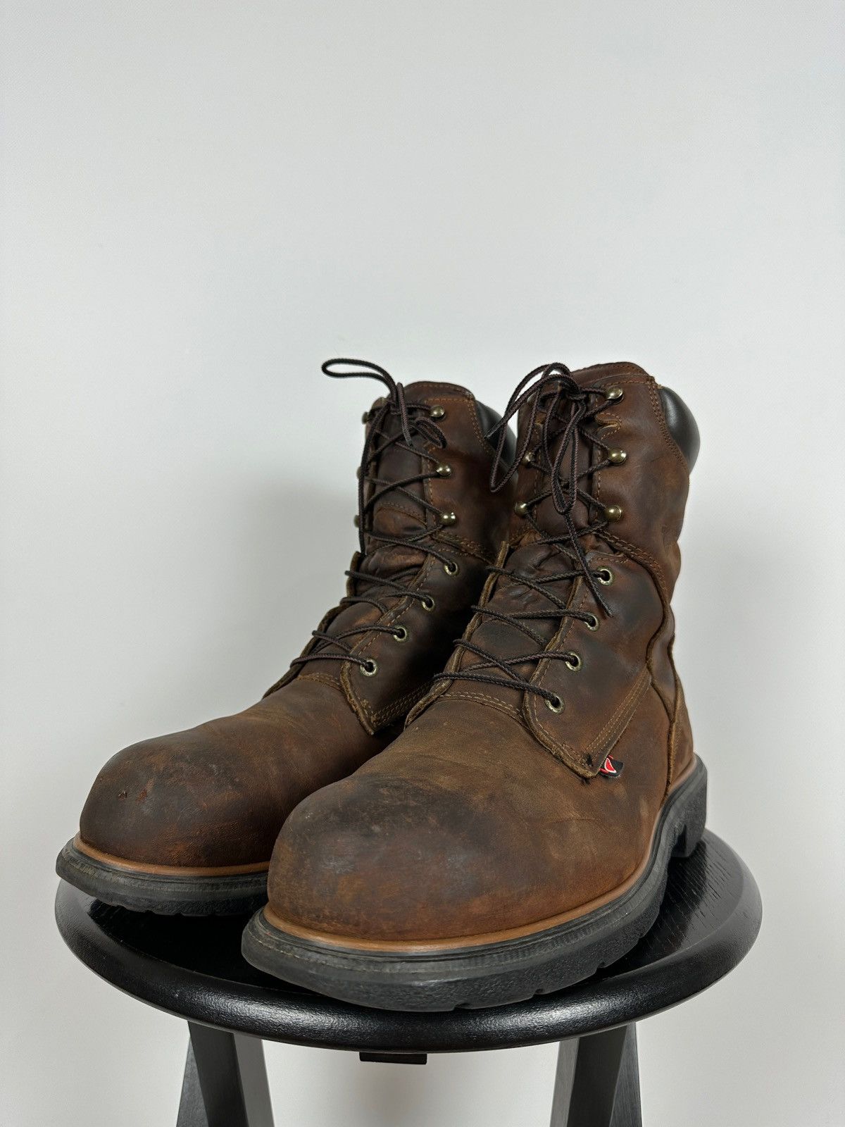 Red Wing Red Wing ASTM F2892-11 Brown Leather Waterproof Boots Size US 11 / EU 44 - 9 Thumbnail
