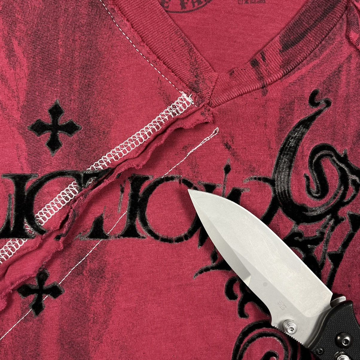 Affliction Vintage Affliction Skulls y2k crazy T shirt 00’s Size US M / EU 48-50 / 2 - 10 Thumbnail