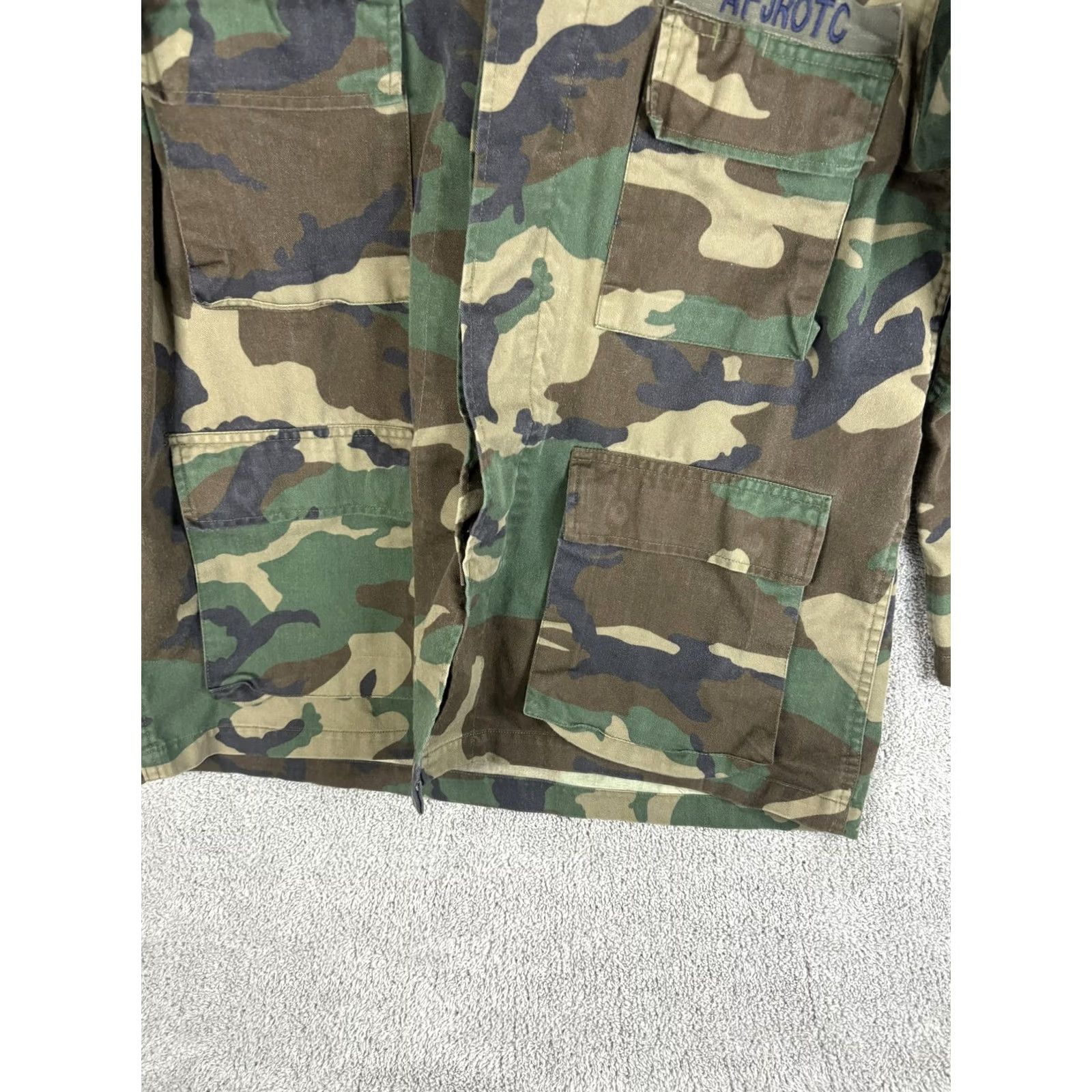 Vintage VINTAGE Military BDU Jacket Mens M Woodland Camo Combat Field Coat Uniform Shirt? Size US M / EU 48-50 / 2 - 4 Thumbnail