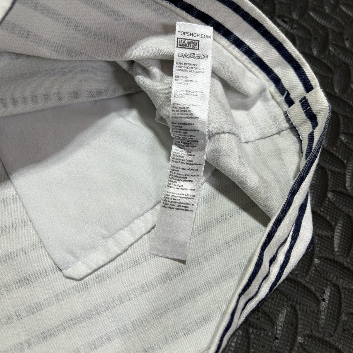 Topshop Topshop Petite Mini Skirt Striped Back Zipper Women’s 4 US Size 27" / US 4 / IT 40 - 8 Thumbnail