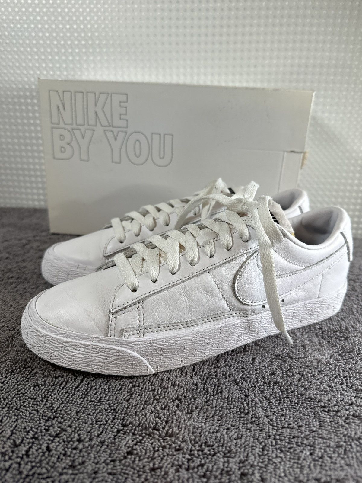 Nike Nike Women's White Blaze Low 77 Shoes Size US 6.5 / IT 36.5 - 2 Thumbnail