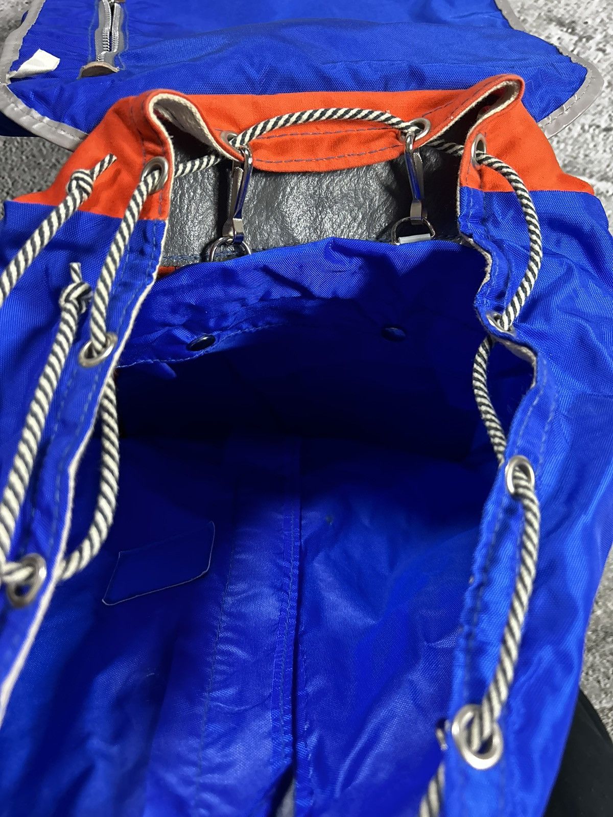 Vintage Vintage hiking backpack blue orange Aplinsport Size ONE SIZE - 6 Thumbnail