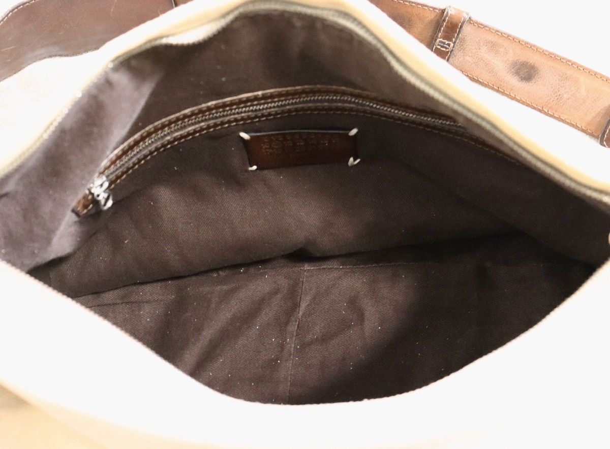 Maison Margiela Maison Martin Margiela Waxed Shoulder Bag/ “Archive” Size ONE SIZE - 10 Thumbnail