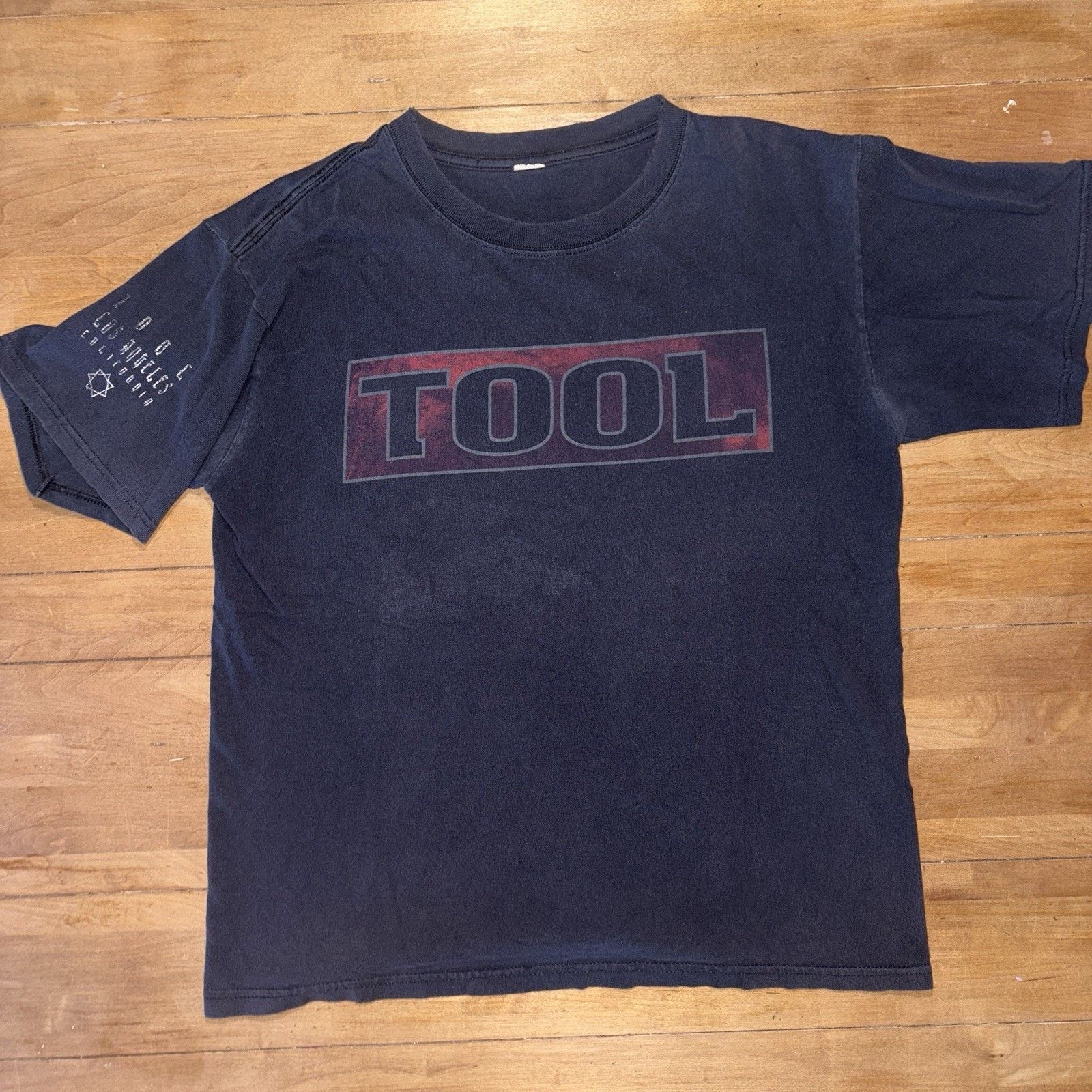 Vintage Tool Concert Band T-Shirt Y2K 2008 Black Red Alex