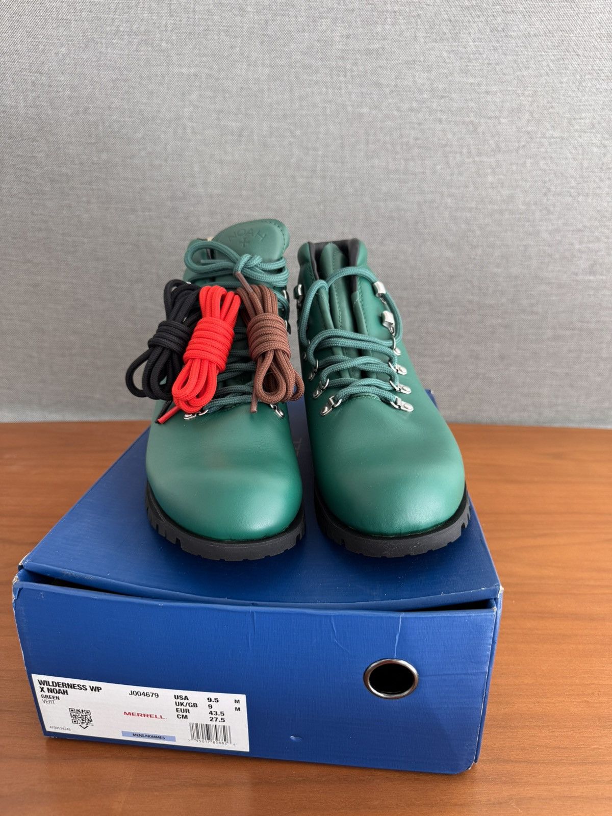Noah Noah x Merrell Wilderness Legend WP Boots – Green – Size 9.5 Size US 9.5 / EU 42-43 - 2 Thumbnail
