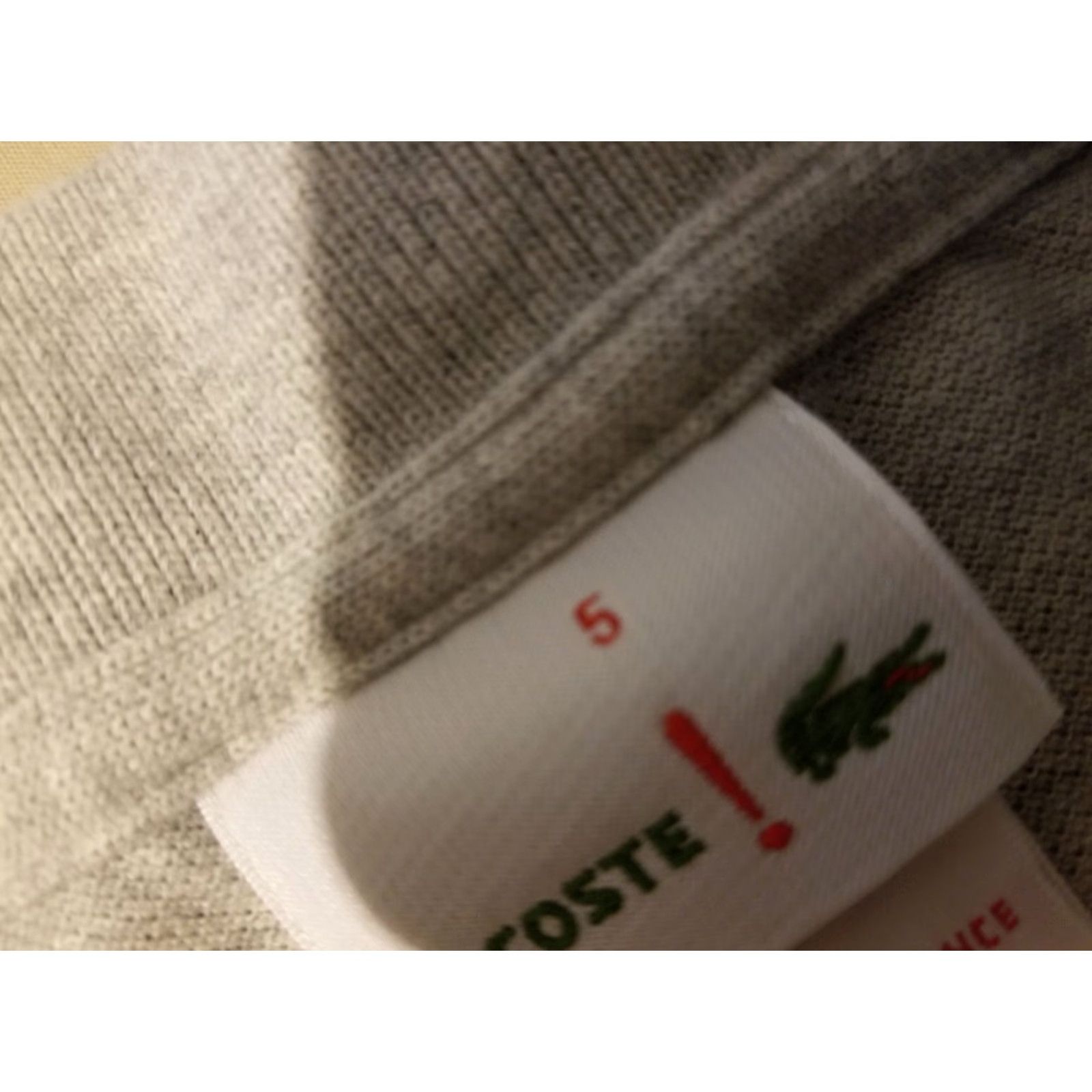 Lacoste Lacoste Polo Shirt Mens Large Gray Cotton Polo Shirt Mens Large Gray Lacoste Shirt Polo Shirt Mens Large Gray Cotton Size US L / EU 52-54 / 3 - 5 Thumbnail