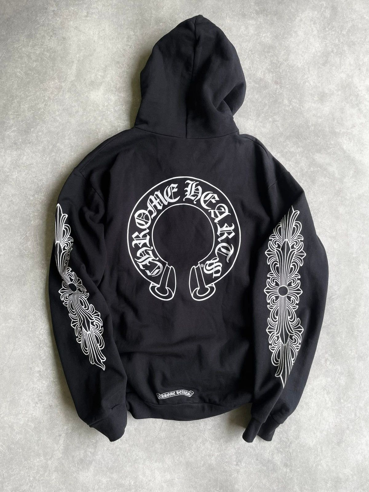 Chrome hearts Horseshoe Floral Hoodie
