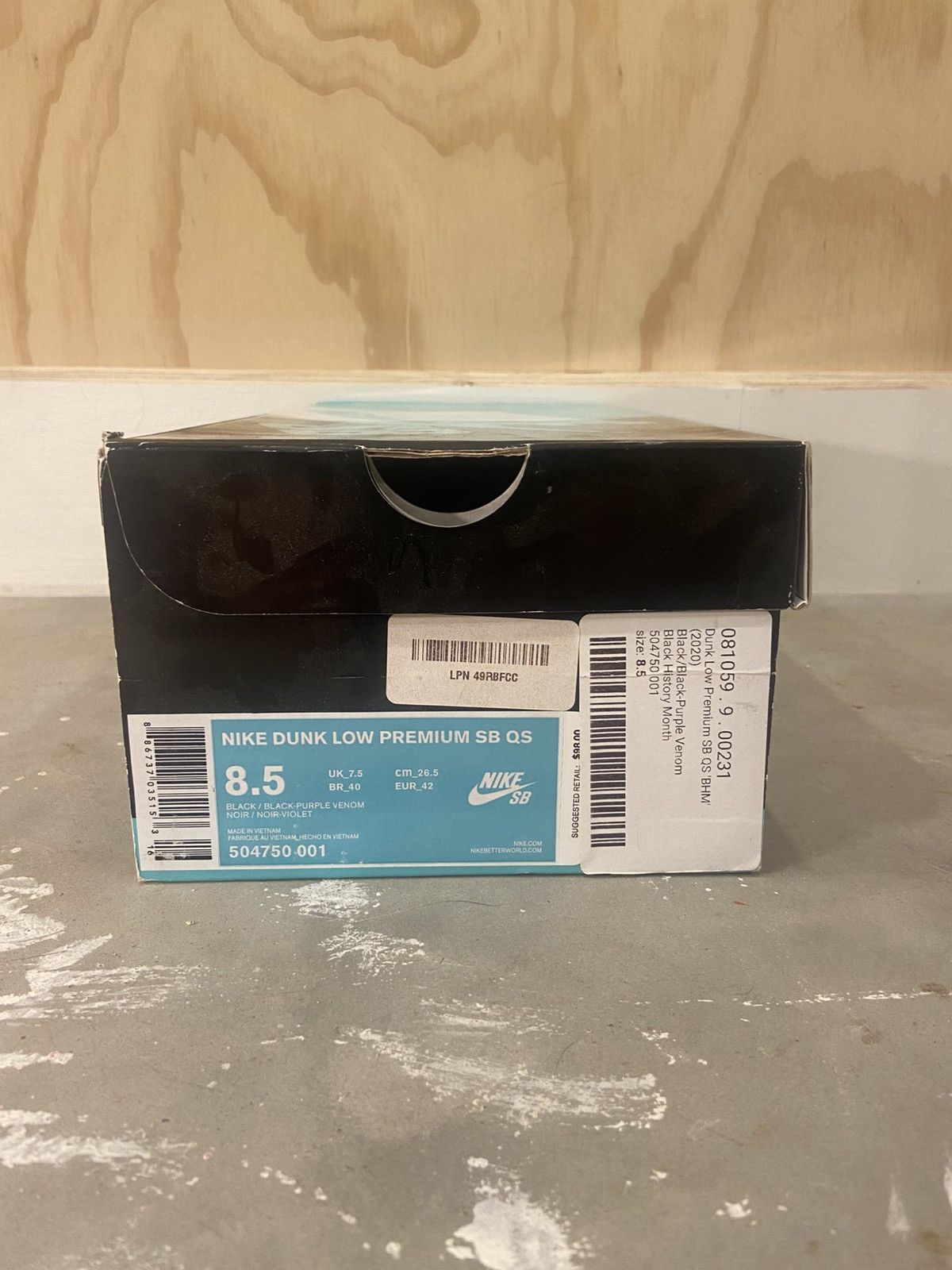 Nike Nike SB Dunks BHM 2014 Never Worn Size US 8.5 / EU 41-42 - 11 Thumbnail