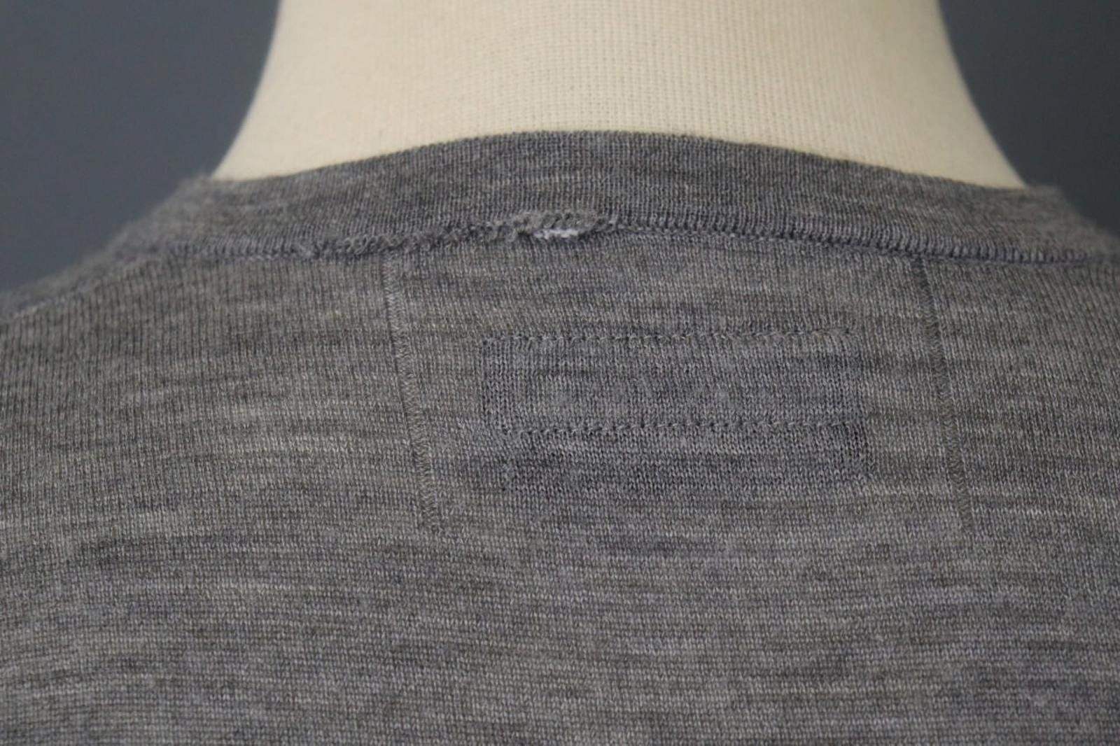 Allsaints AllSaints Gray 100% Wool Knit Pullover Sweater Size M Size M / US 6-8 / IT 42-44 - 11 Thumbnail