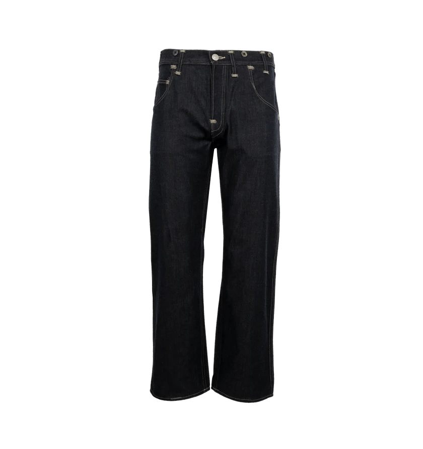 Junya Watanabe o1h1sh10525 Levis Wide Leg Jeans in Navy Blue Size US 30 / EU 46 - 1 Thumbnail