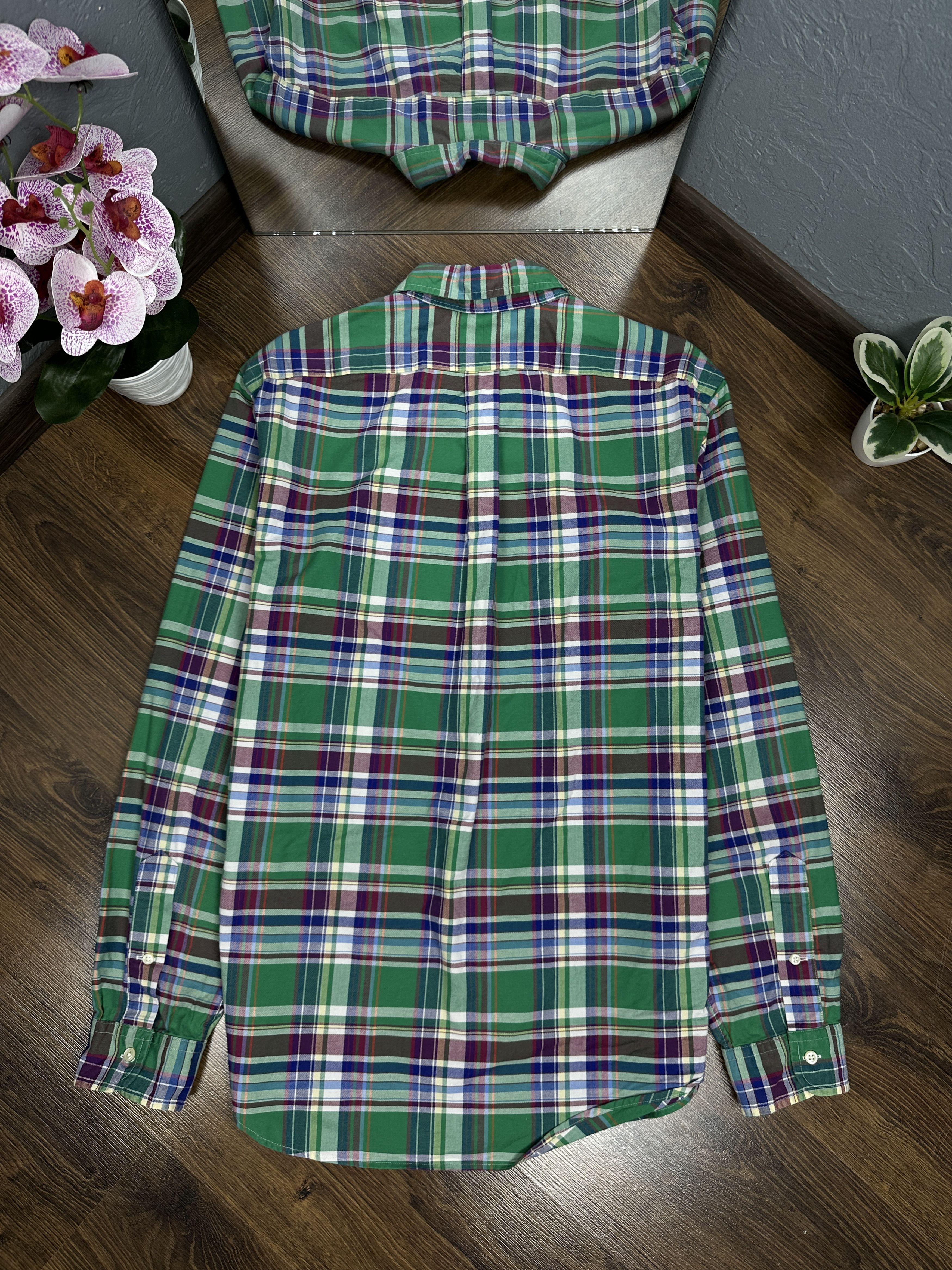 Polo Ralph Lauren × Ralph Lauren Polo Ralph Lauren Vintage Long Sleeve Check Shirt Size US L / EU 52-54 / 3 - 8 Thumbnail