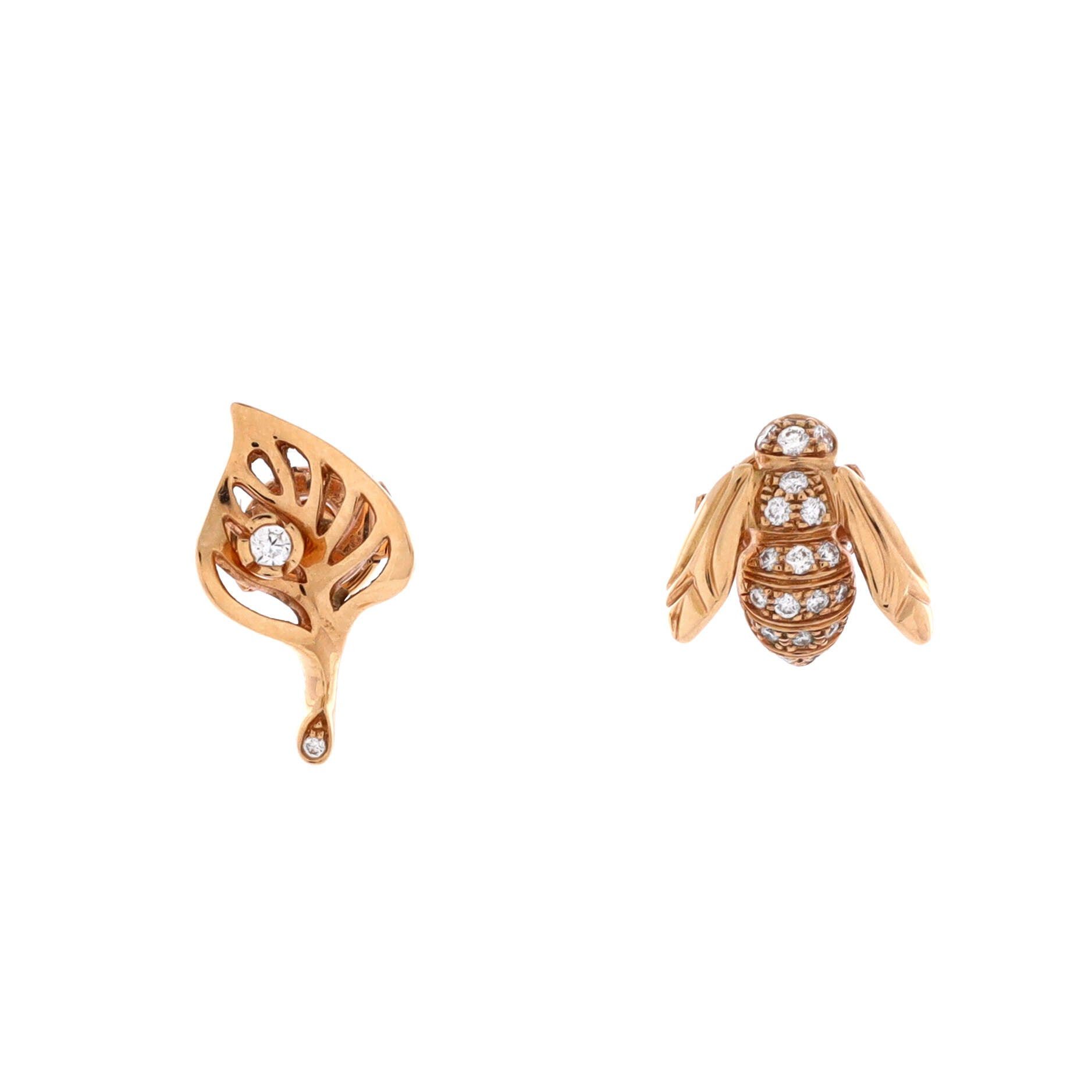 Dior La Rose Dior Pre Catelan Earrings Size ONE SIZE - 1 Thumbnail