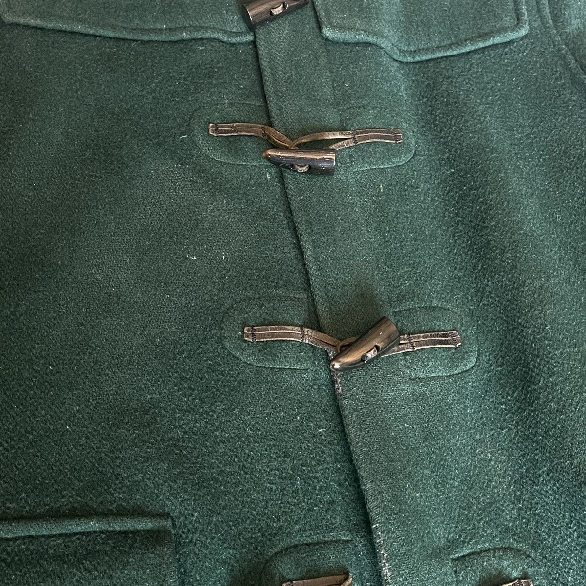 Gloverall Vintage Gloverall The Original Duffle Pea Coat Wool Green Size US XL / EU 56 / 4 - 6 Thumbnail