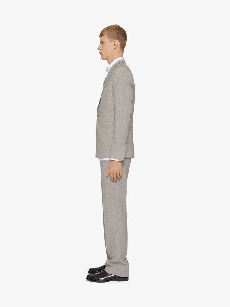 Givenchy o1n1vont0326 Tailored Pants In Wool in Grey Size US 36 / EU 52 - 4 Thumbnail