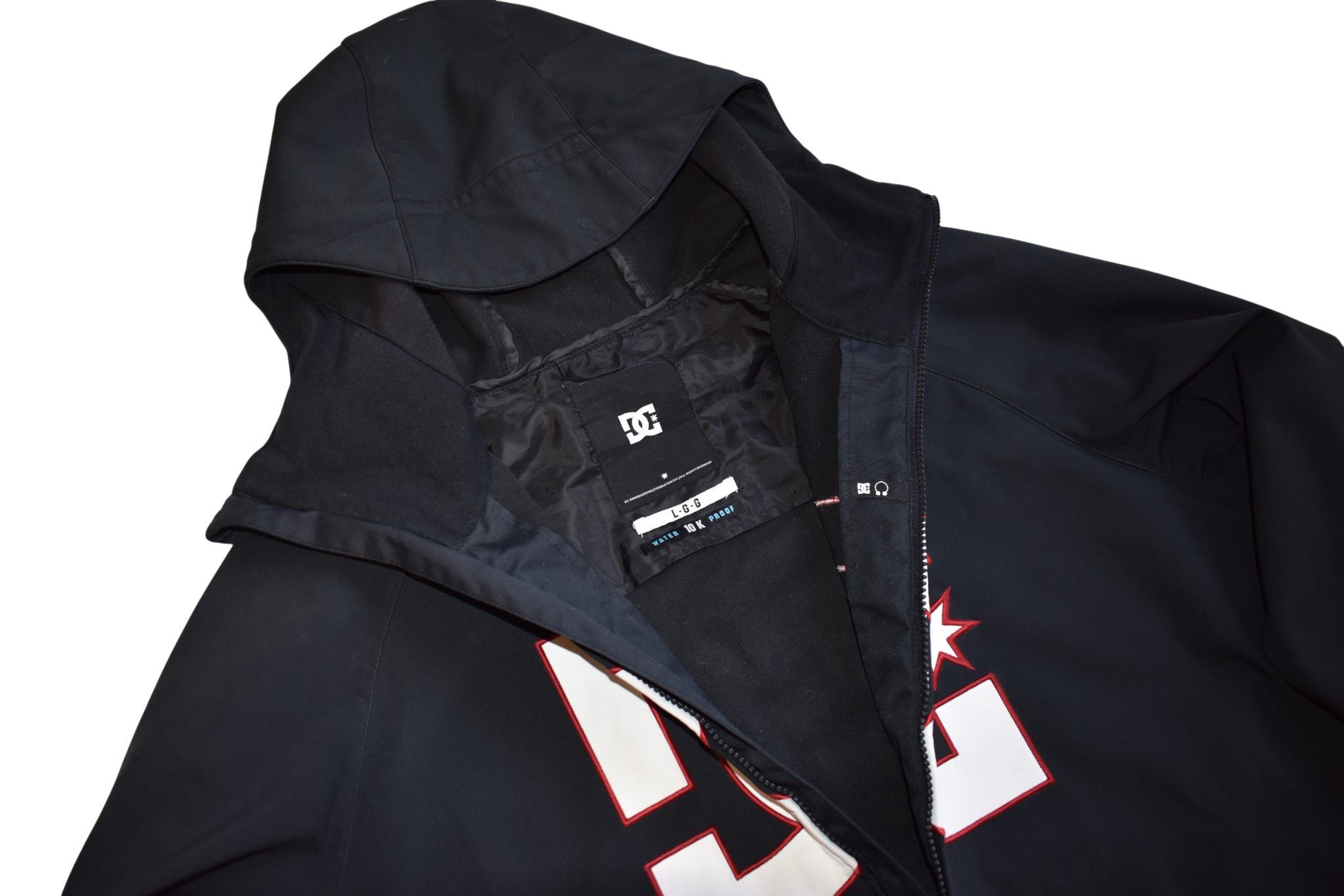 DC DC Waterproof Jacket Men’s Hooded Black Size US L / EU 52-54 / 3 - 5 Thumbnail