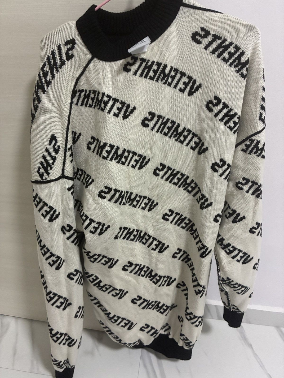 Vetements Vetements All over Sweater Size US L / EU 52-54 / 3 - 2 Thumbnail