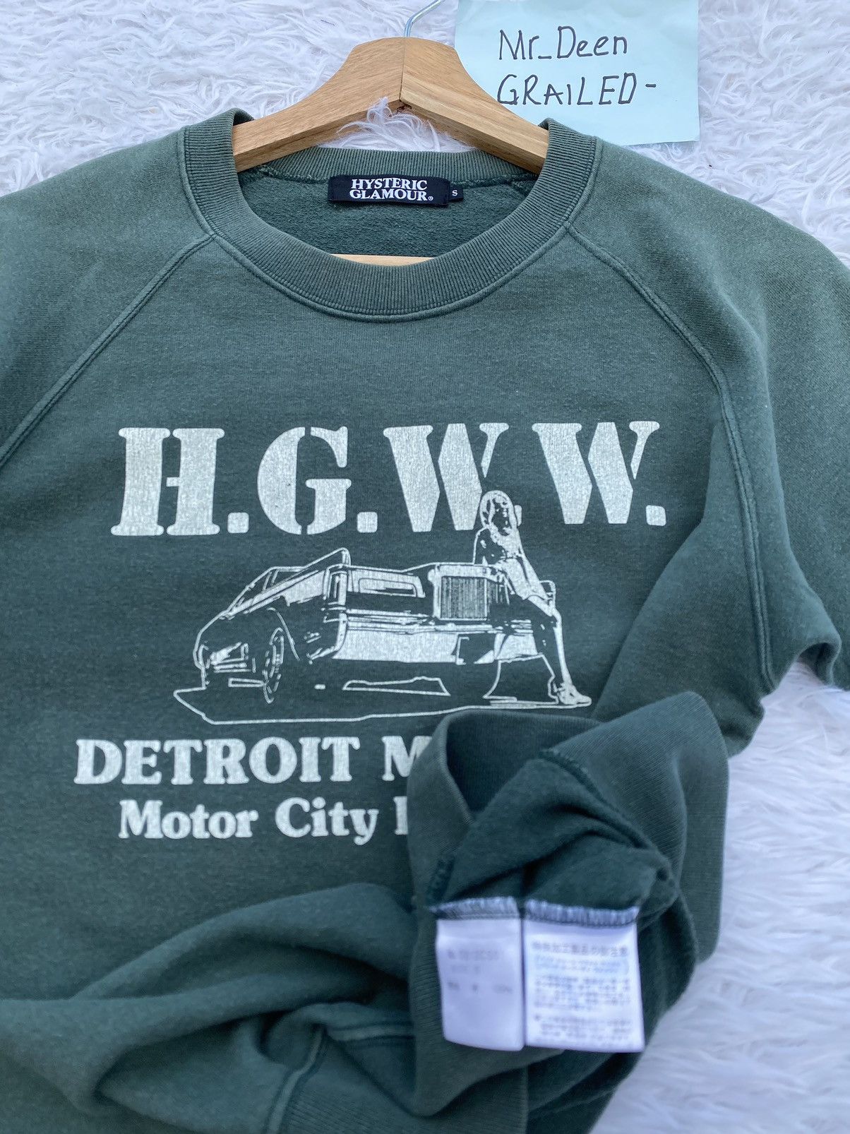Hysteric Glamour Rare Vintage Hysteric Glamour HGWW Detroit Michigan Sweater Size US XS / EU 42 / 0 - 14 Thumbnail