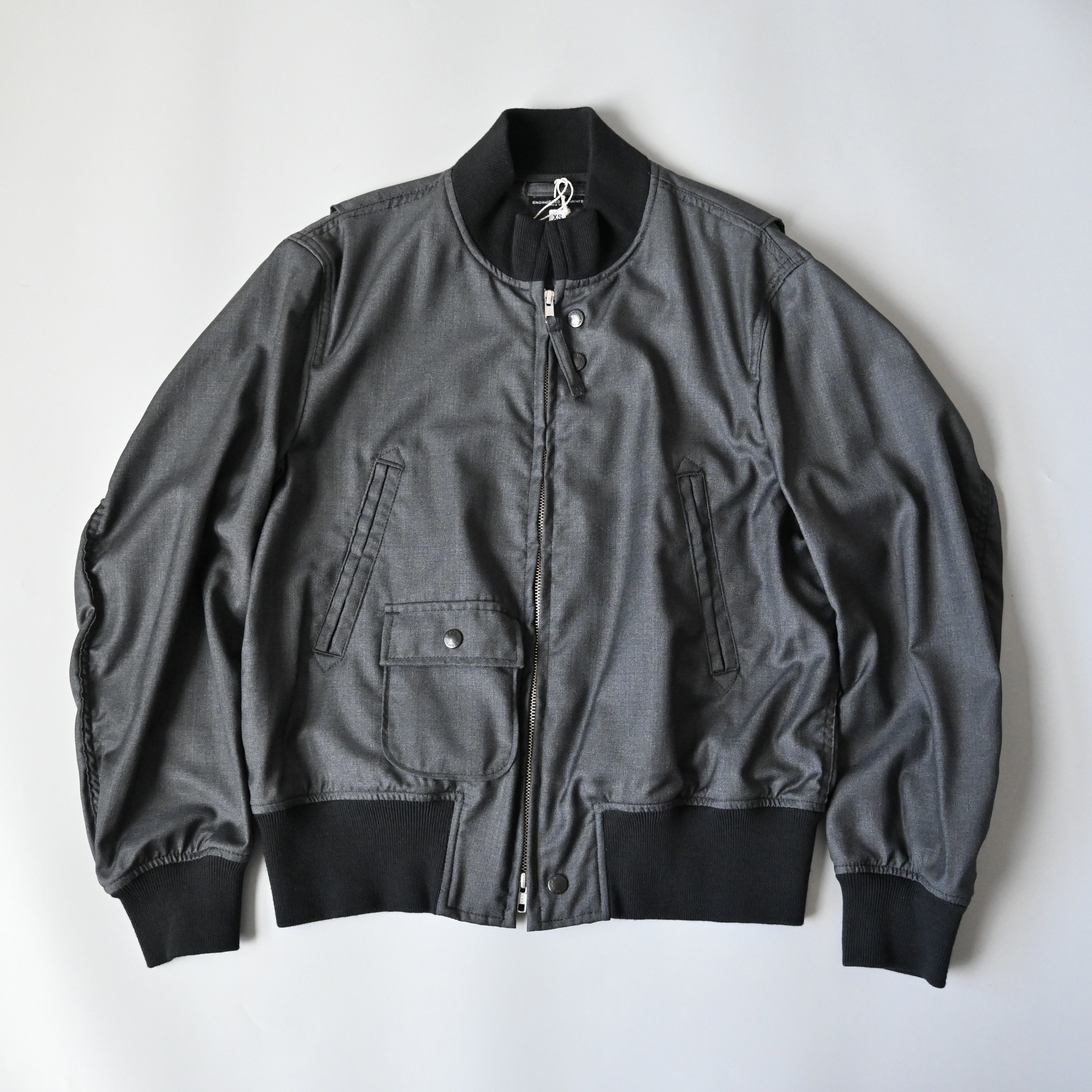 Engineered Garments UNUSED, ENGINEERED GARMENTS, Tanker Jacket, Wool, Charcoal Size US XS / EU 42 / 0 - 3 Thumbnail