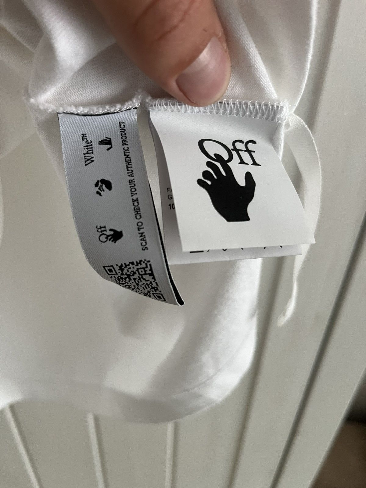 Off-White Off-white logo t shirtt Size M / US 6-8 / IT 42-44 - 4 Thumbnail