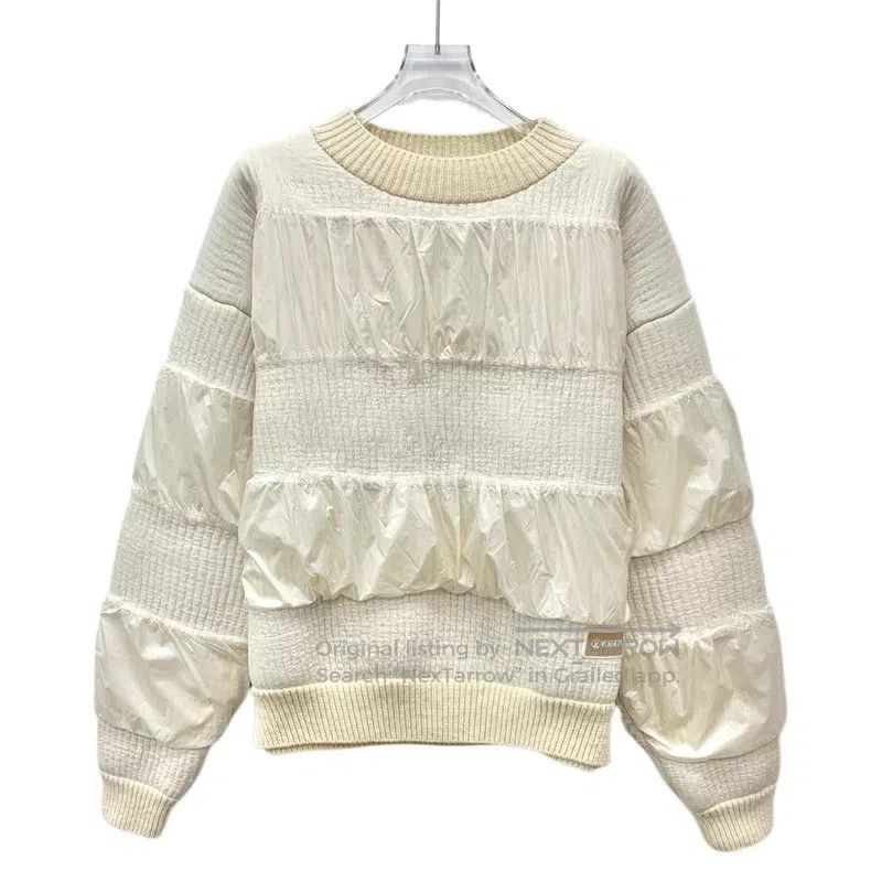 Louis Vuitton Louis Vuitton Beige Badge Wool Crew Neck Long Sleeve Sweat Size XS / US 0-2 / IT 36-38 - 1 Thumbnail