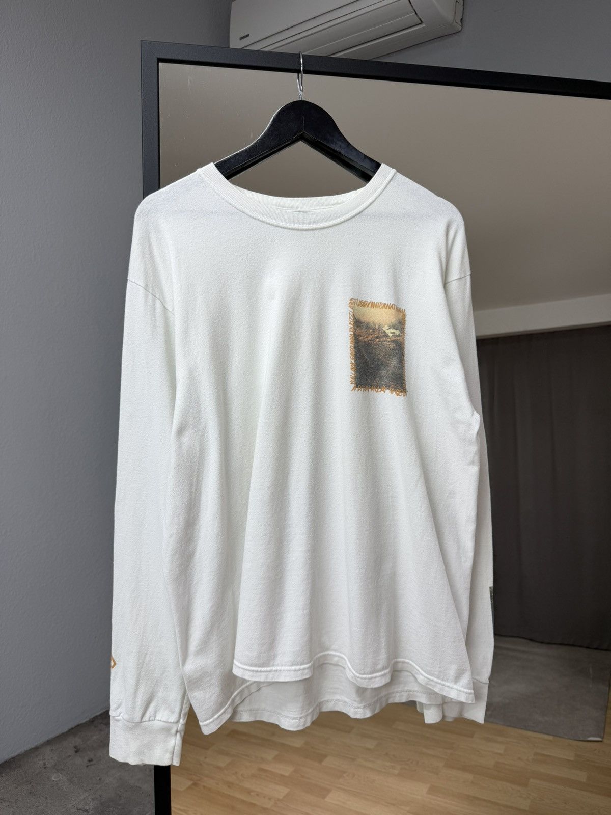 Stussy Vintage Stussy International Y2K Long Sleeve Big Logo Size US L / EU 52-54 / 3 - 6 Thumbnail