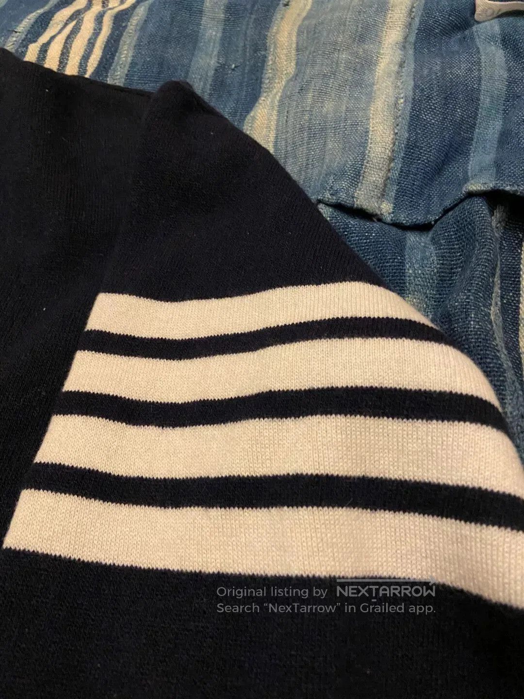 Thom Browne thom browne cashmere sweater with stripes. Size US M / EU 48-50 / 2 - 2 Thumbnail