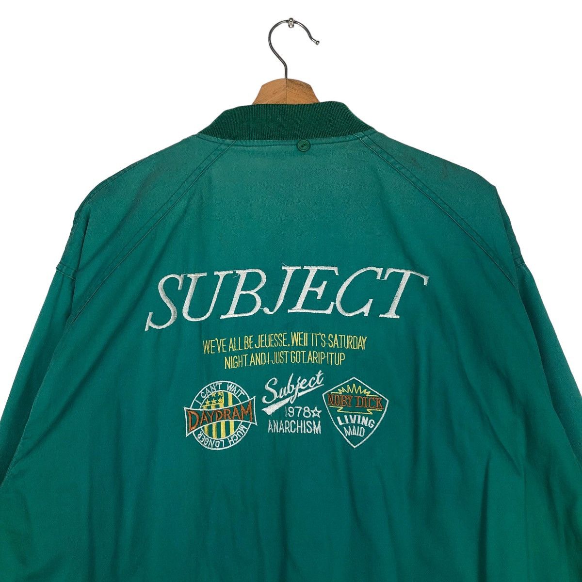 Hysteric Glamour 🔥Vintage Bomber Jacket Japan Subject Daydram Size US M / EU 48-50 / 2 - 9 Thumbnail