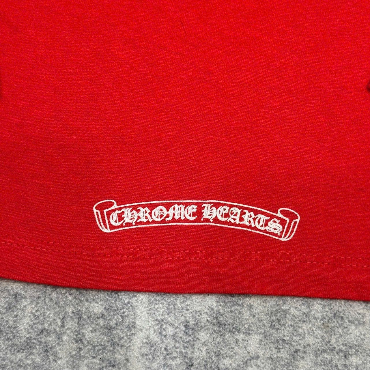 Chrome Hearts Chrome Hearts Roller Skate Horse Shoe Jersey L/S t-shirt red Size US XS / EU 42 / 0 - 11 Thumbnail