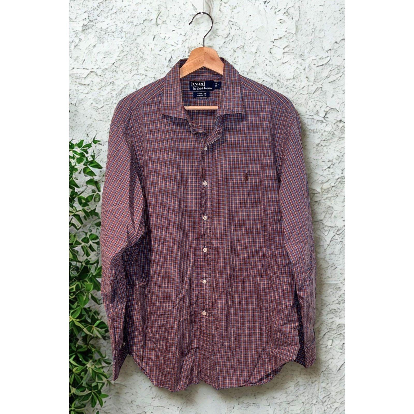 Polo Ralph Lauren Polo Ralph Lauren Stanton Classic Fit Shirt L Button Up Size US L / EU 52-54 / 3 - 6 Thumbnail