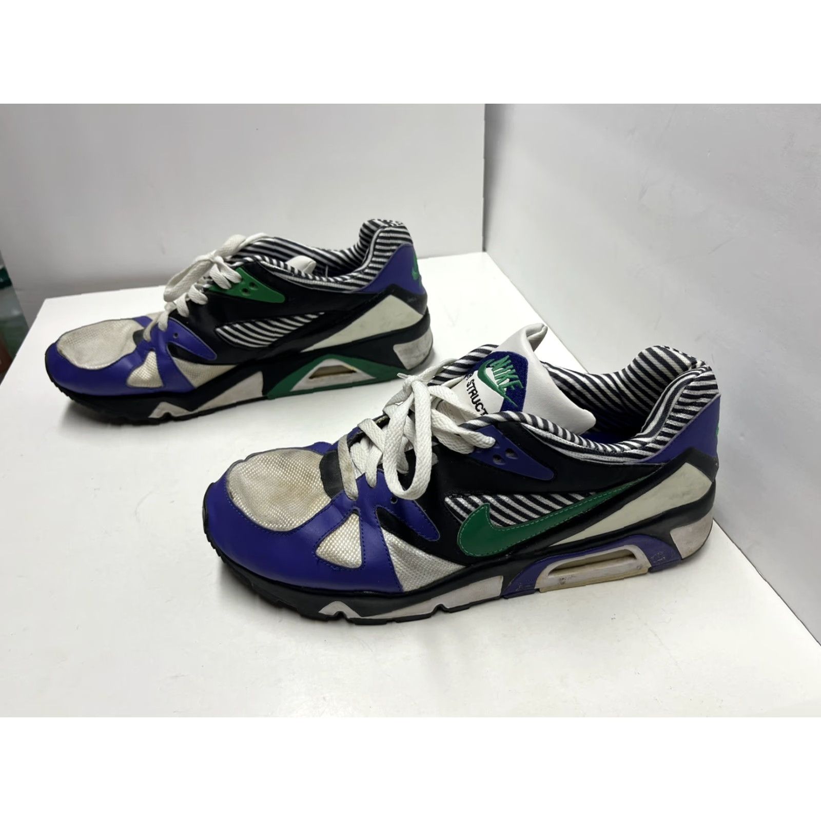 Nike Nike Air Structure Triax 91 Men 11 Sneaker 318088-132 Multicolor Used Size US 10 / EU 43 - 3 Thumbnail