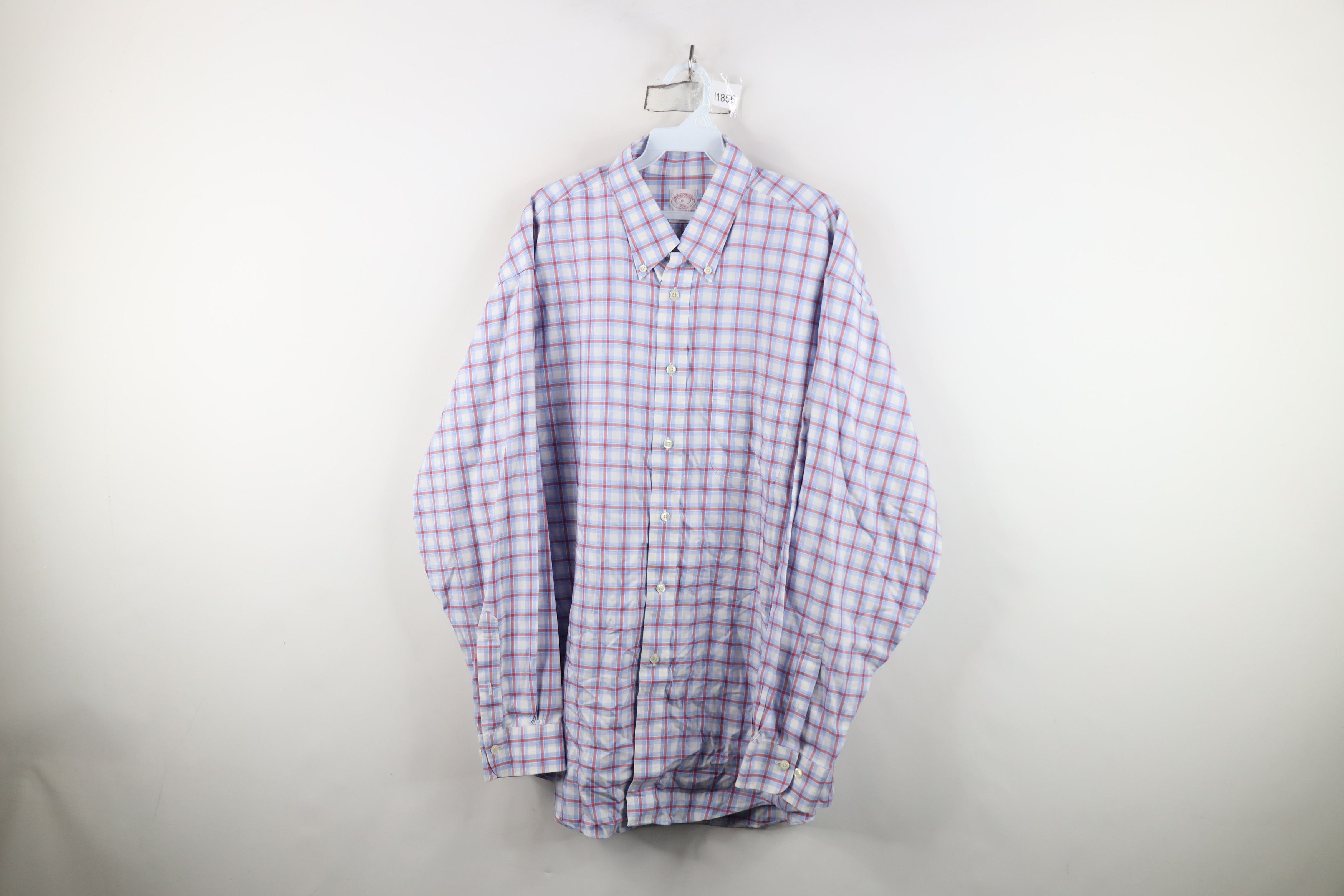Brooks Brothers Vintage Brooks Brothers Original Button Down Shirt Plaid Size US XL / EU 56 / 4 - 1 Thumbnail