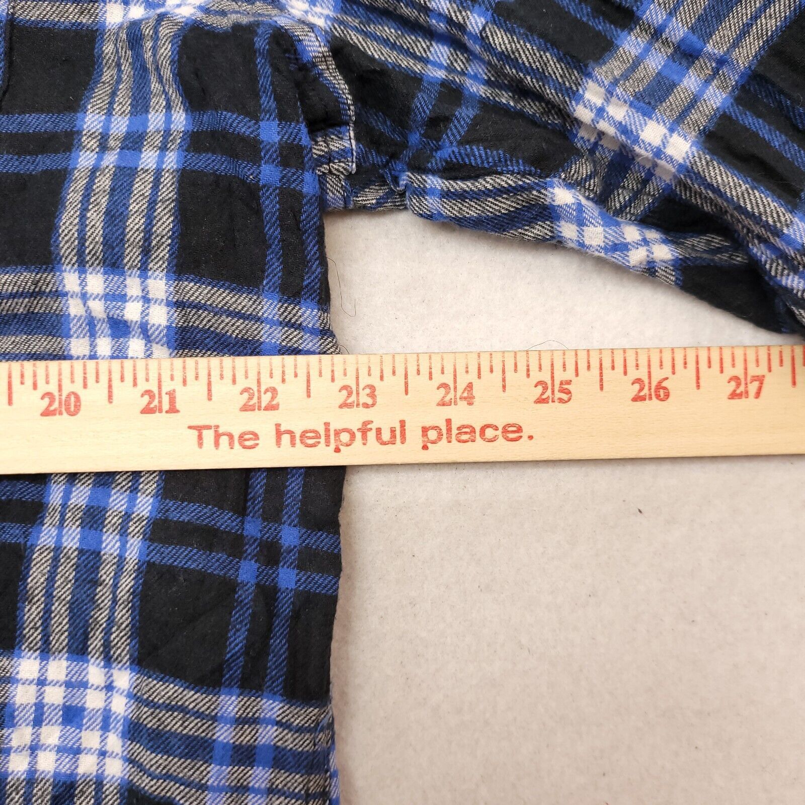 Sonoma Sonoma Tartan Flannel Button Up Shirt Men Size XL Blue Black Size US XL / EU 56 / 4 - 9 Thumbnail