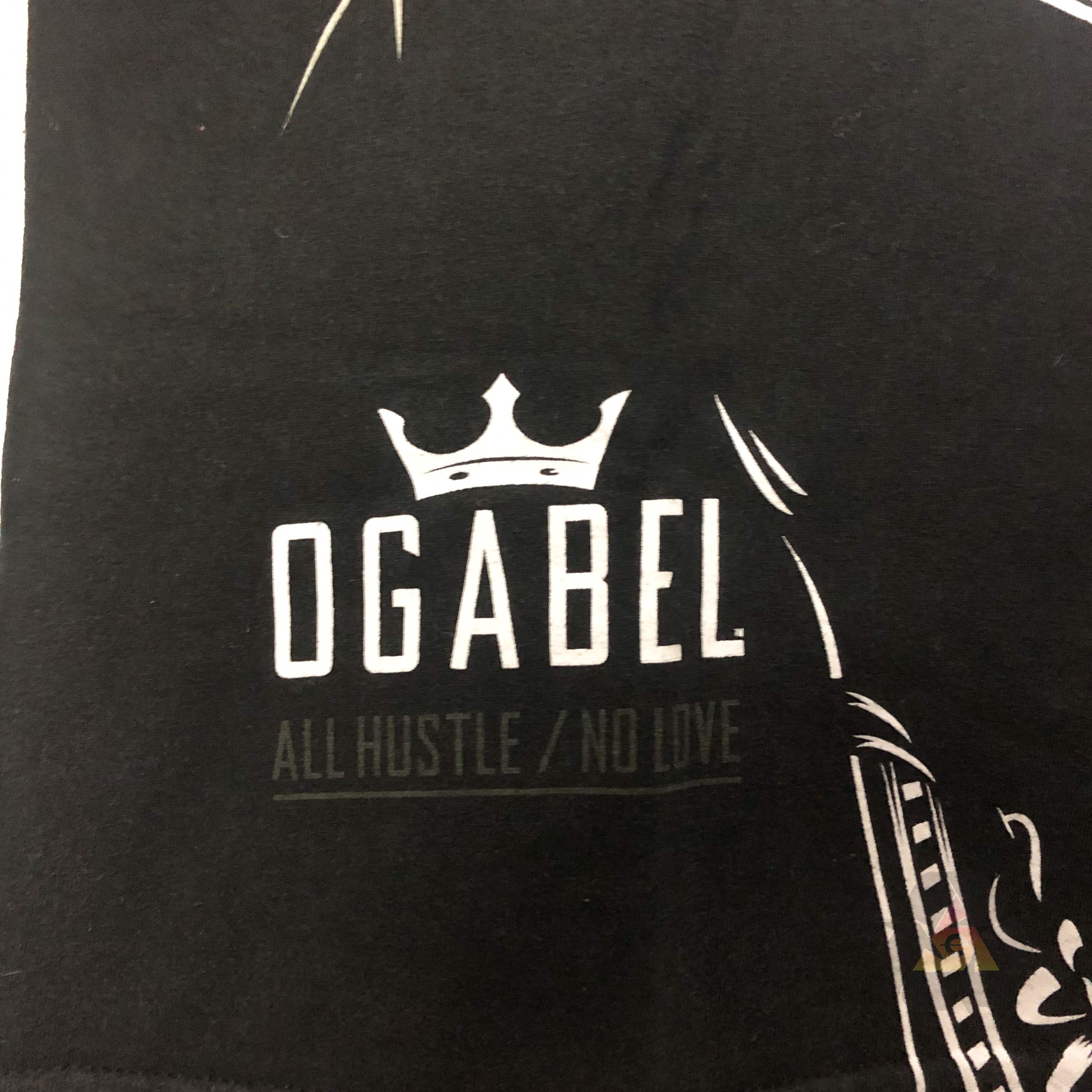 Japanese Brand Vintage Ogabel Double Printed All Hustle No Love T-Shirt Size US L / EU 52-54 / 3 - 11 Thumbnail