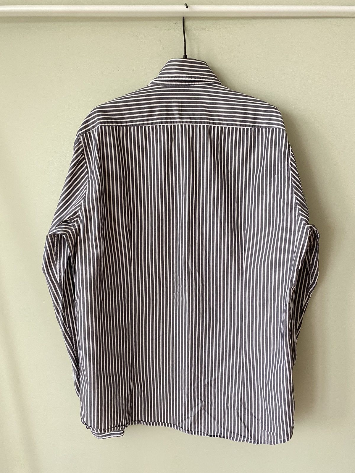 Hugo Boss Hugo Boss Fitted Ls stripe shirt Size US M / EU 48-50 / 2 - 2 Thumbnail