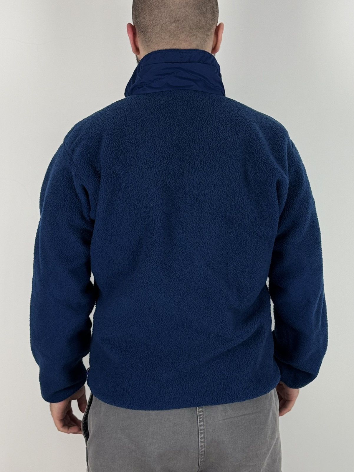 Patagonia 1990’s Vintage Patagonia Synchilla Blue Fleece Jacket Size US M / EU 48-50 / 2 - 2 Thumbnail
